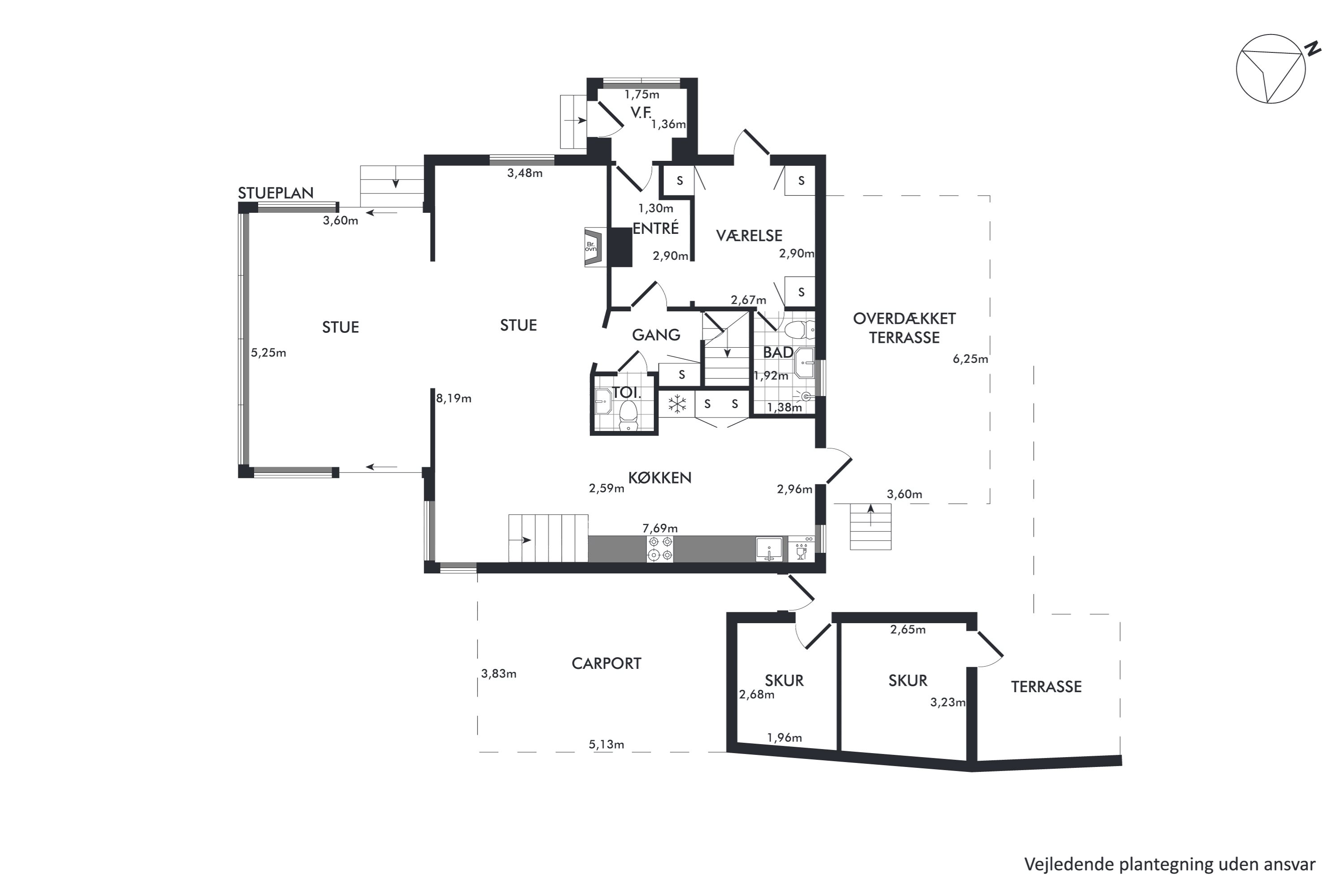 Plantegninger billede af Valdemarsvej 42, 2960 Rungsted Kyst