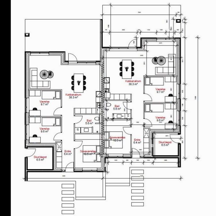 Plantegninger billede af Sortebærbakken 7A, Vorupør, 7700 Thisted