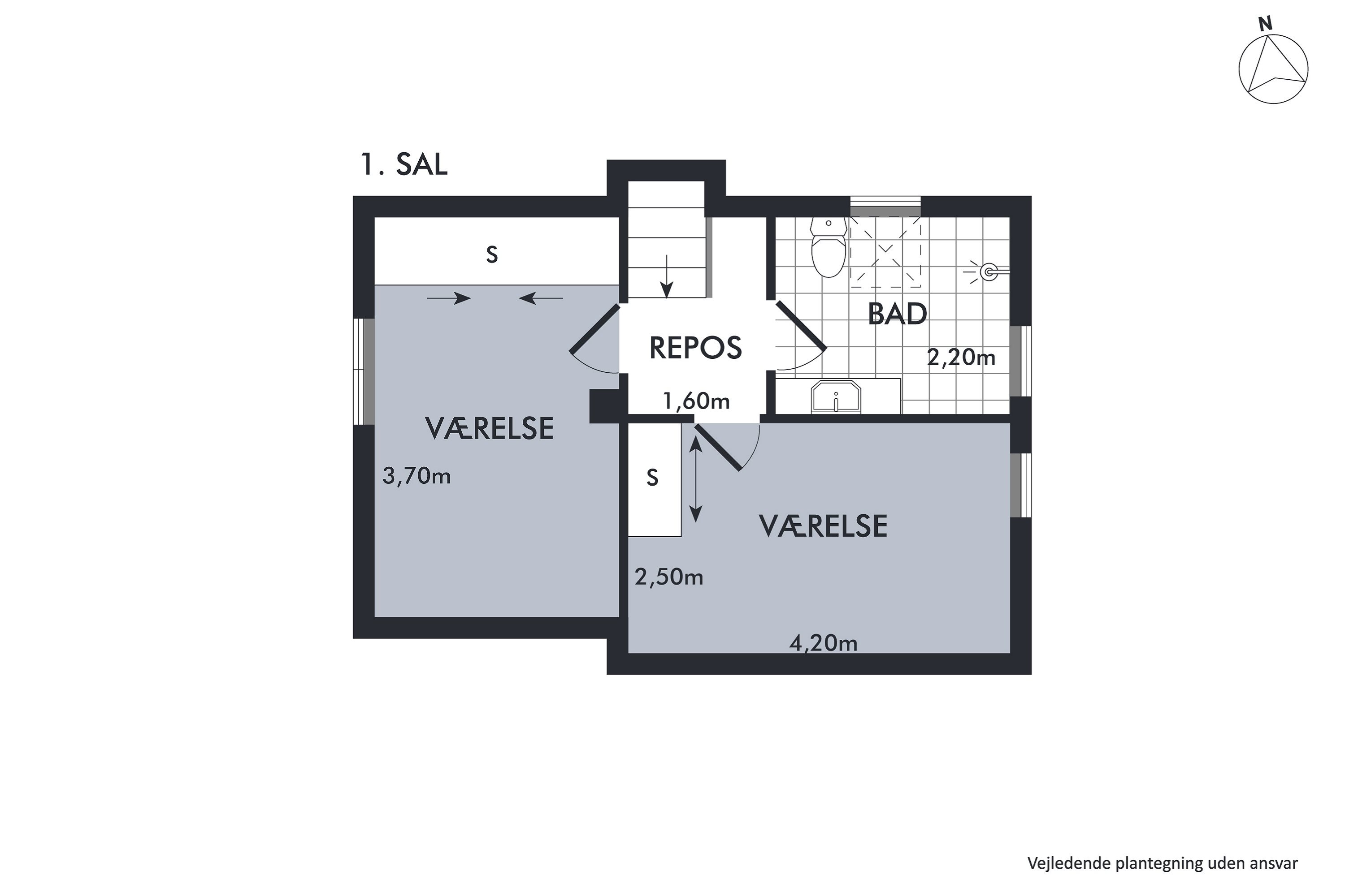 Plantegninger billede af Huldbergs Alle 20, 2800 Kongens Lyngby