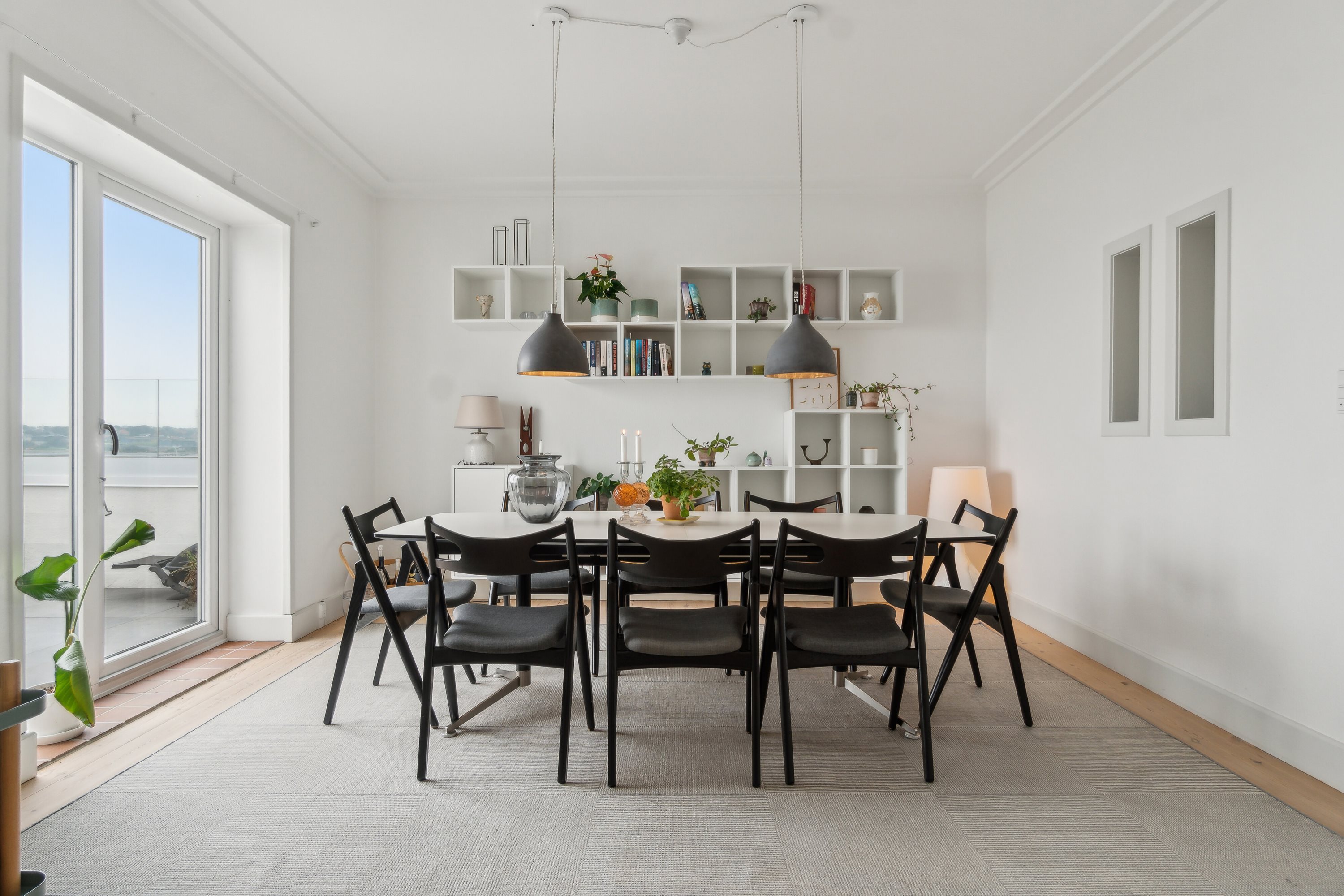 Fremhævet spisestue billede i fuldskærmstilstand. Billede af Dragsbækvej 23E, 1., 7700 Thisted