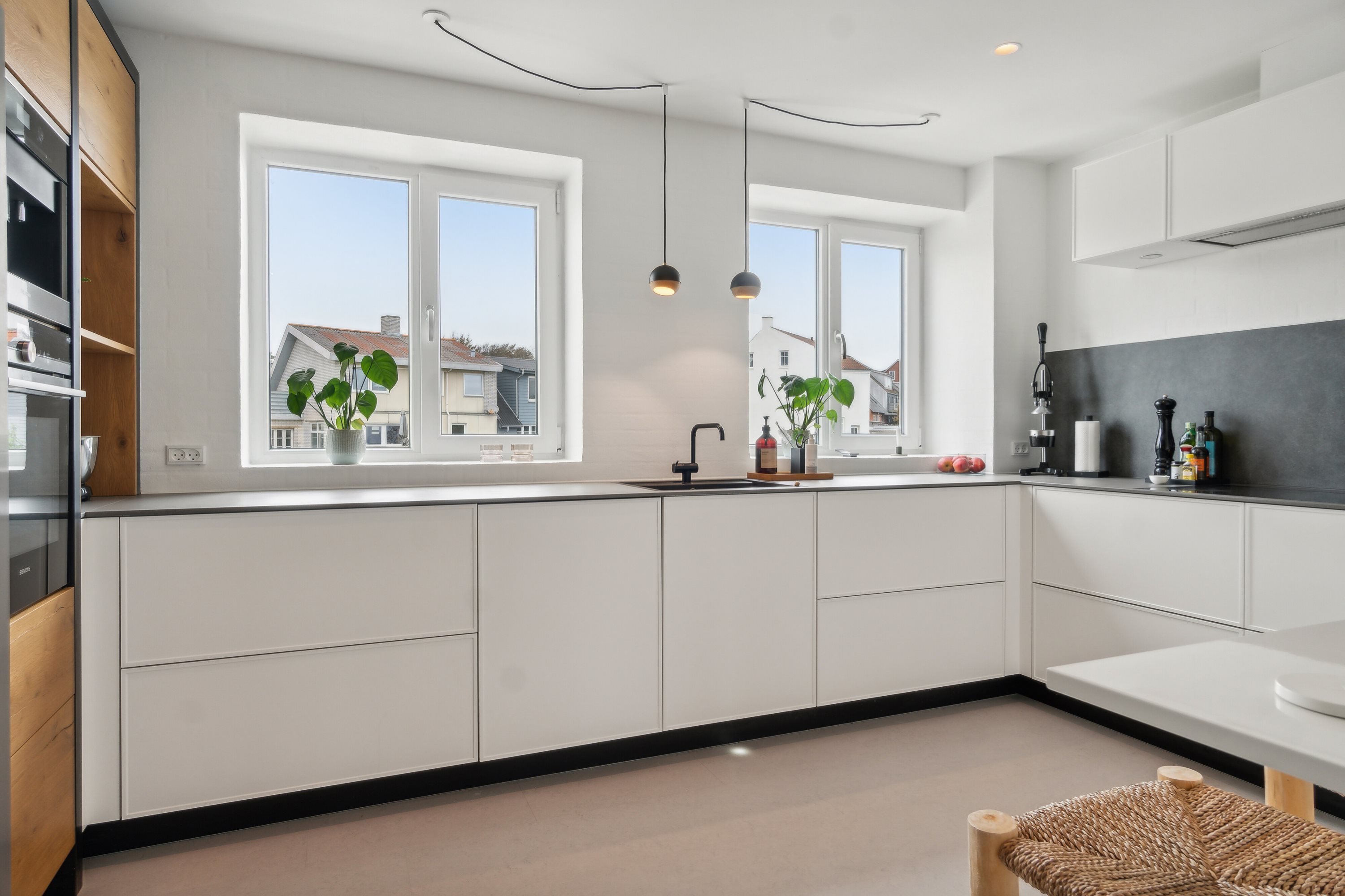 Fremhævet køkken billede i fuldskærmstilstand. Billede af Dragsbækvej 23E, 1., 7700 Thisted