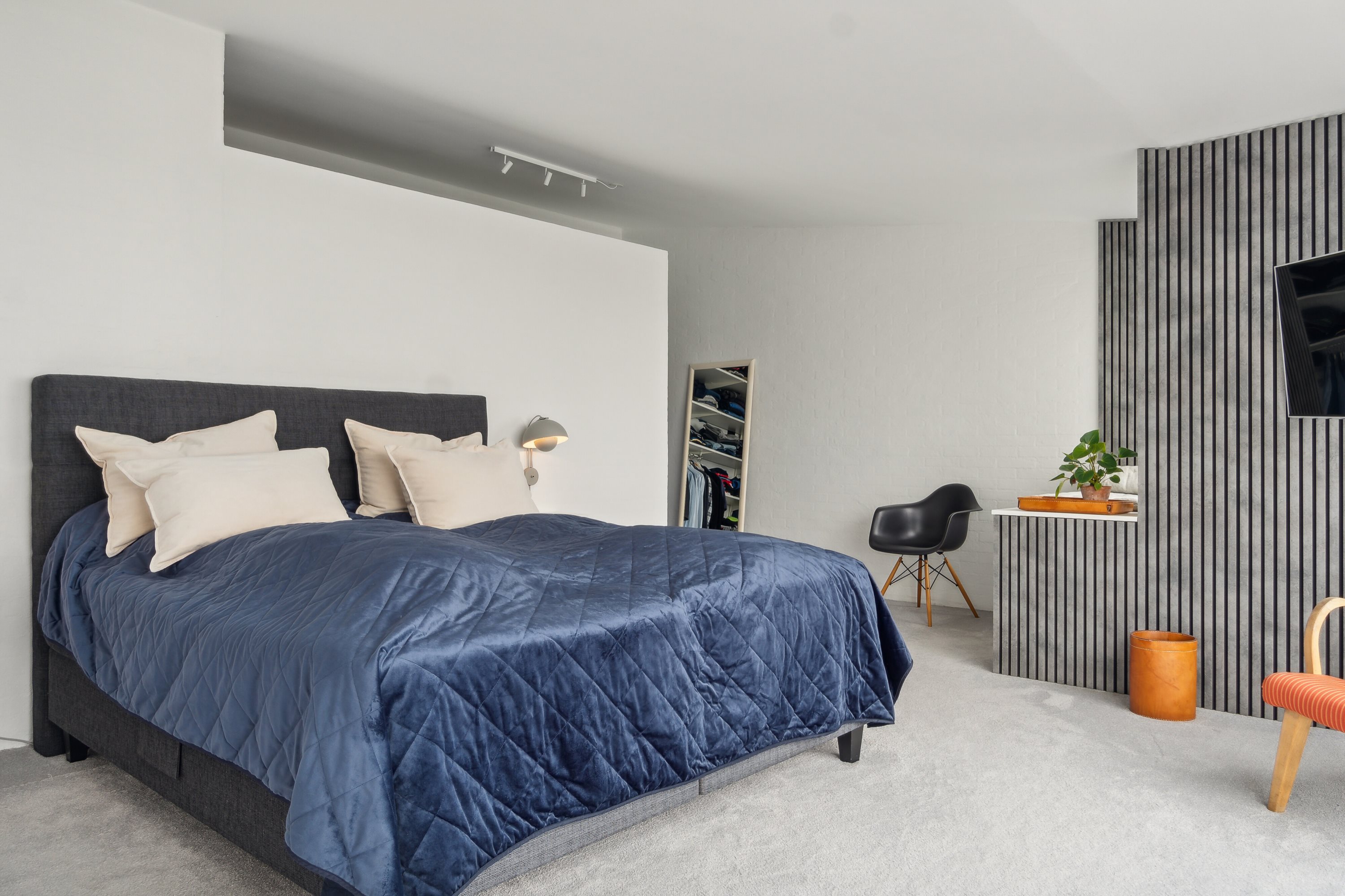 Fremhævet soveværelse billede i fuldskærmstilstand. Billede af Dragsbækvej 23E, 1., 7700 Thisted