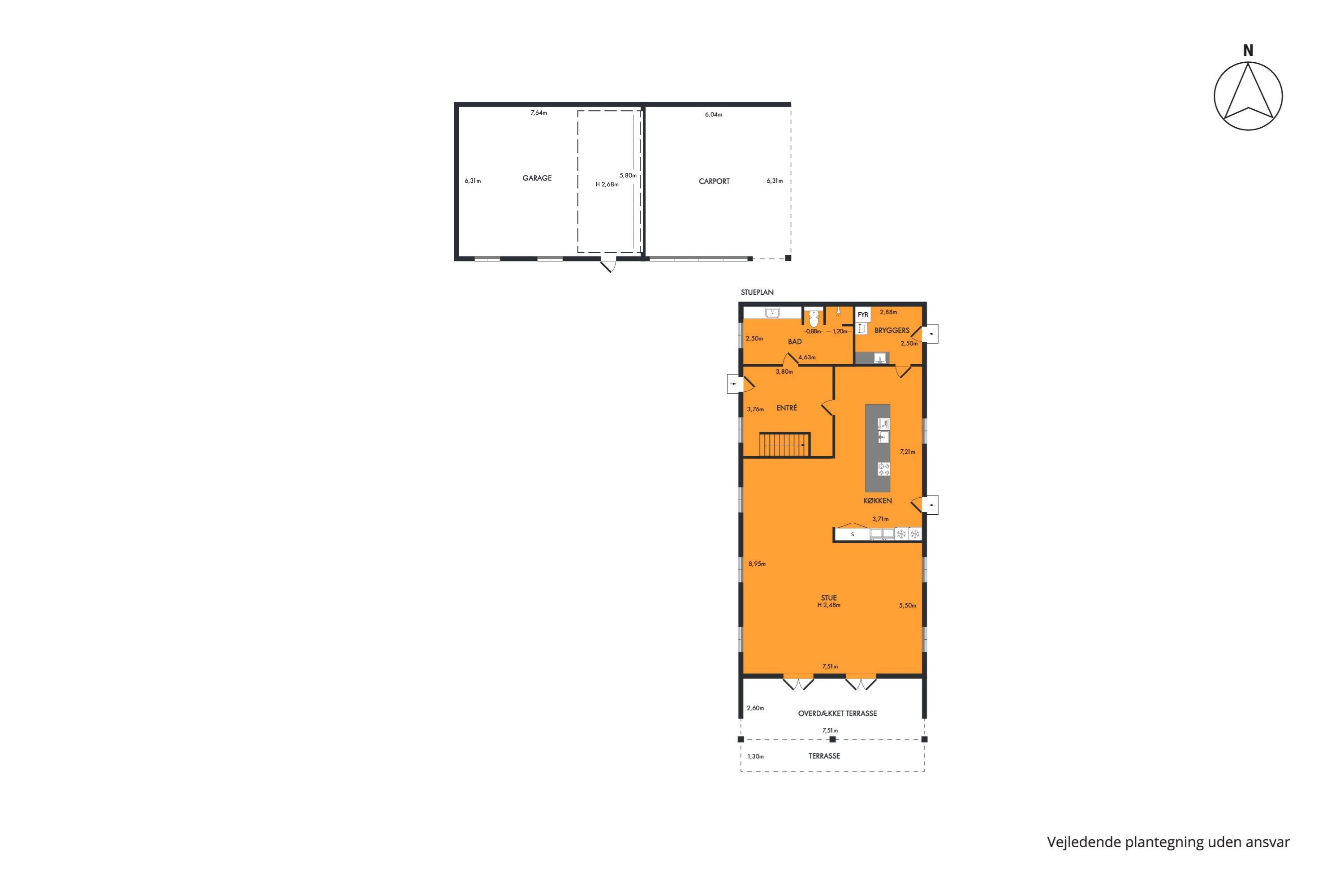 Plantegninger billede af Sundbrovej 67, Tåsinge, 5700 Svendborg