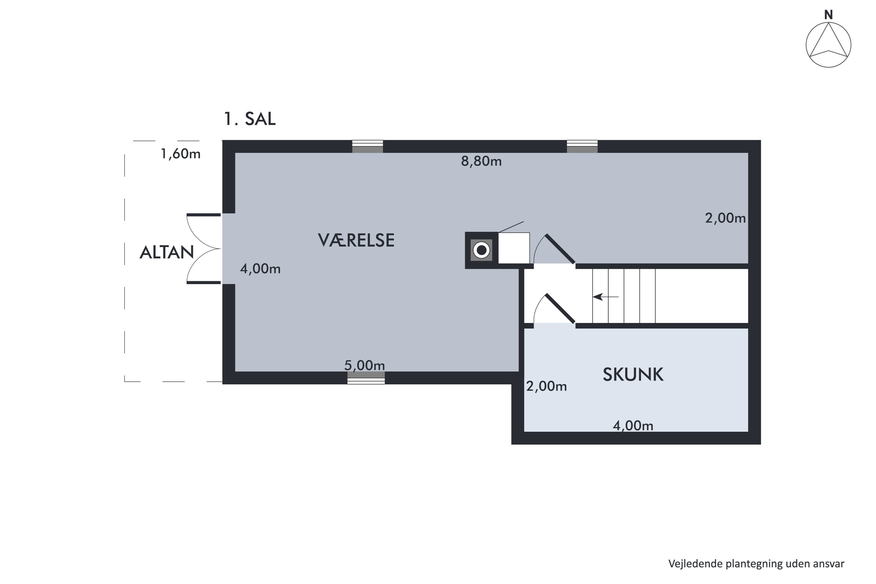 Plantegninger billede af Hundetudevej 5, Vesterø, 9940 Læsø