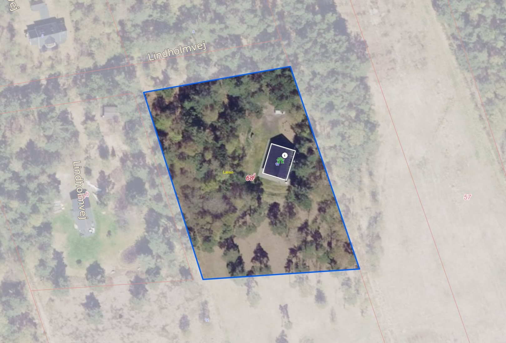 Fremhævet kort billede i fuldskærmstilstand. Billede af Lindholmvej 10, Østerby, 9940 Læsø