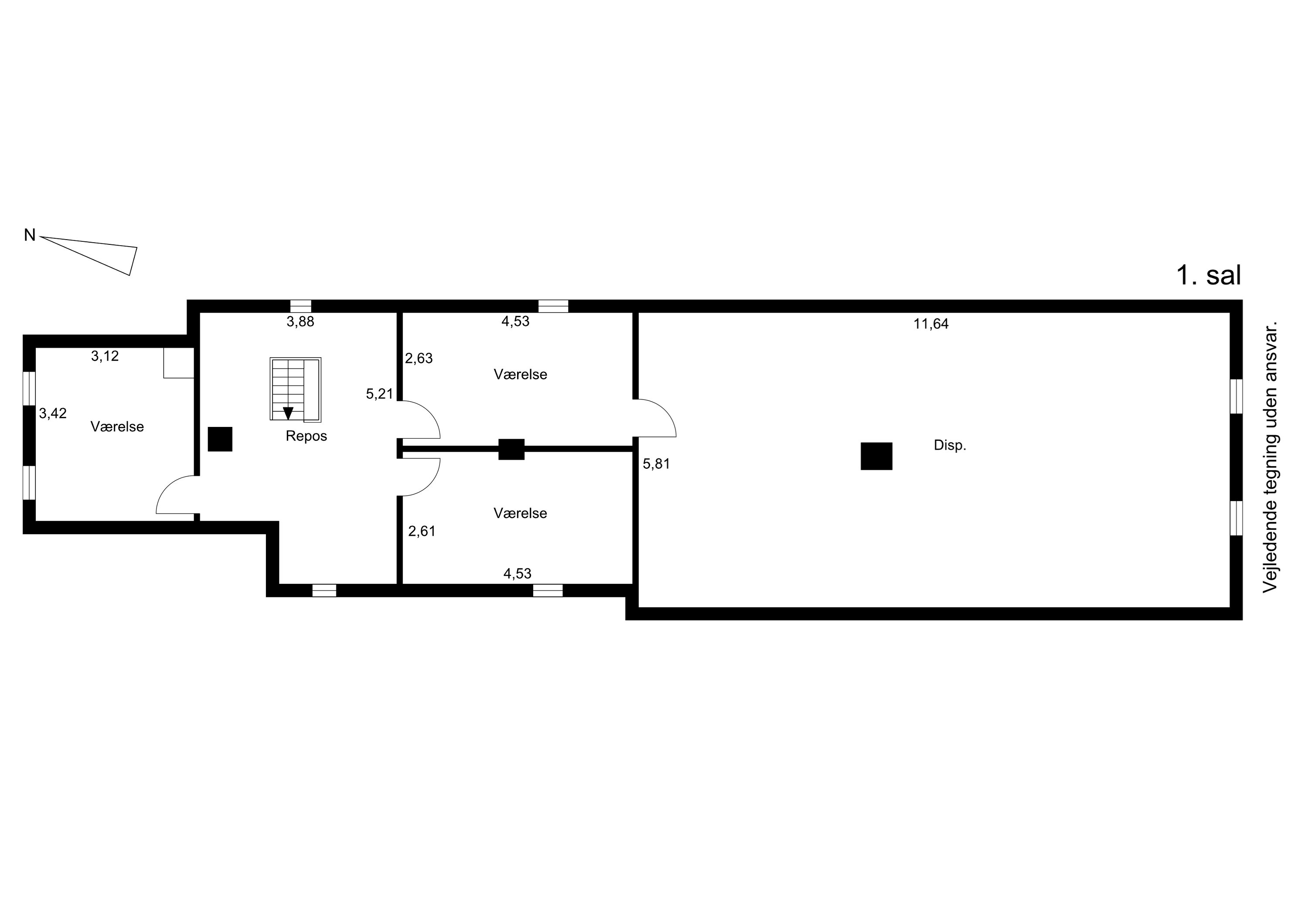 Plantegninger billede af Prinsehøjsvej 15, Bågø, 5610 Assens