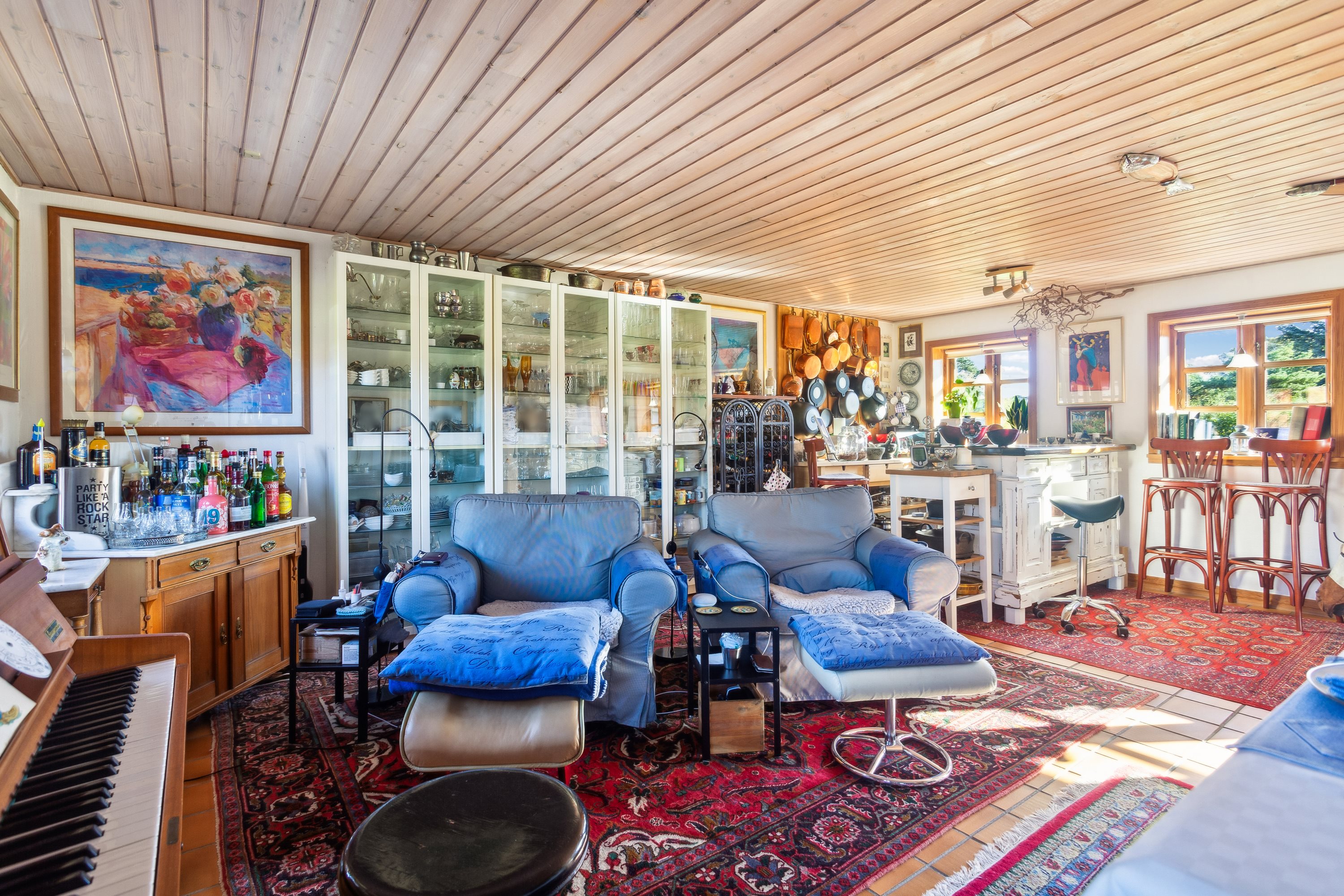 Fremhævet udestue billede i fuldskærmstilstand. Billede af Nattergalevej 6, Vesterø Havn, 9940 Læsø