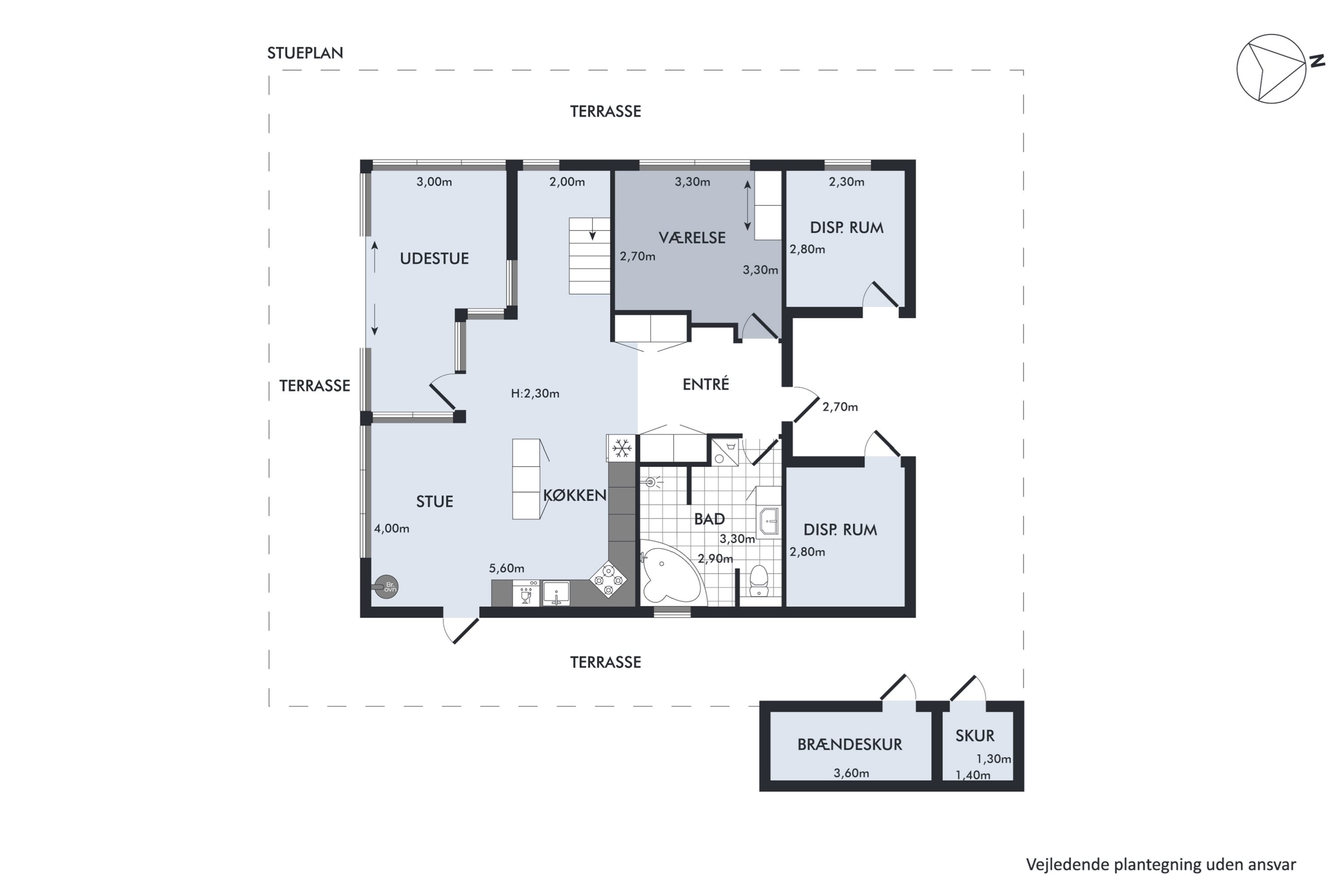 Plantegninger billede af Lindholmvej 10, Østerby, 9940 Læsø
