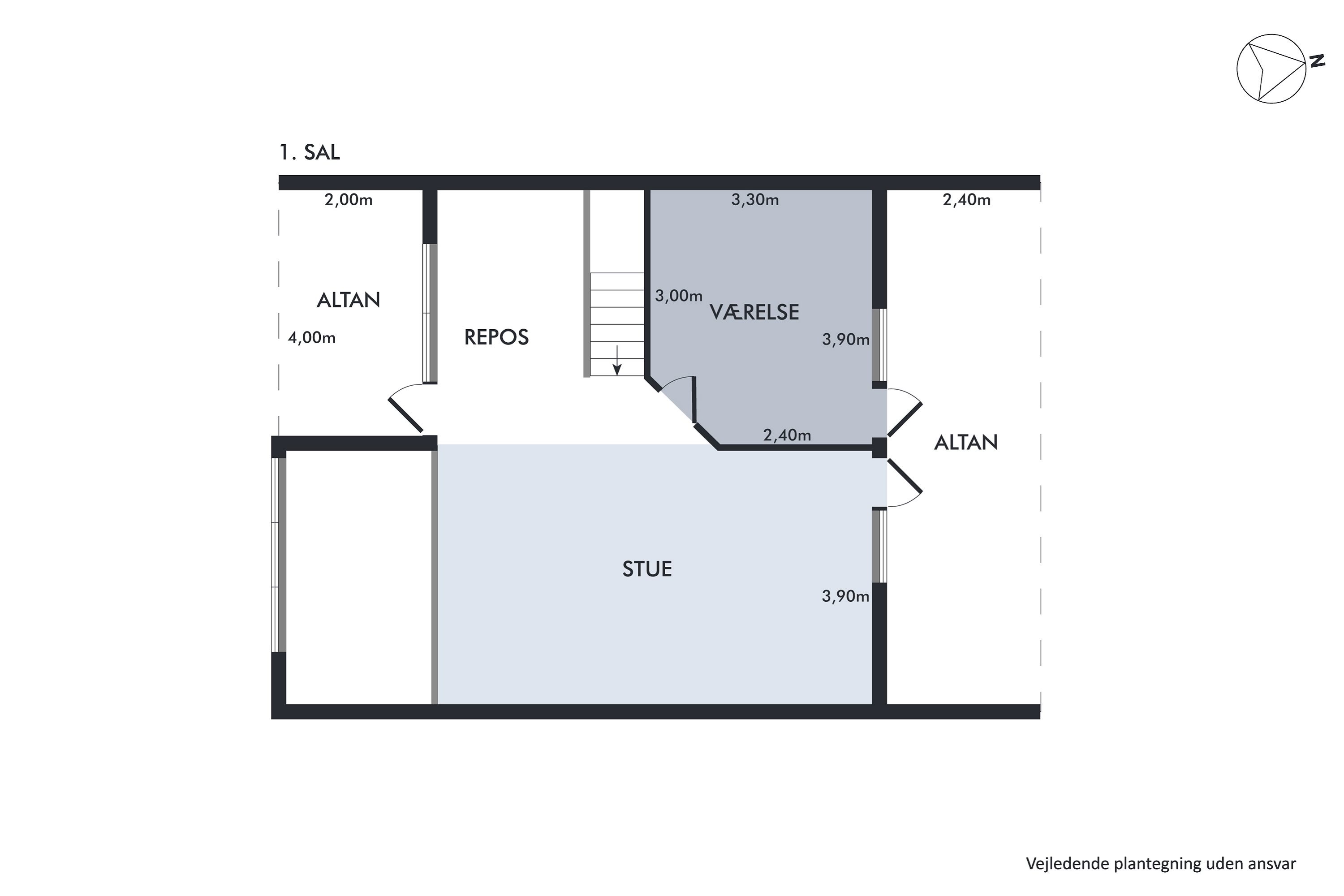 Plantegninger billede af Lindholmvej 10, Østerby, 9940 Læsø