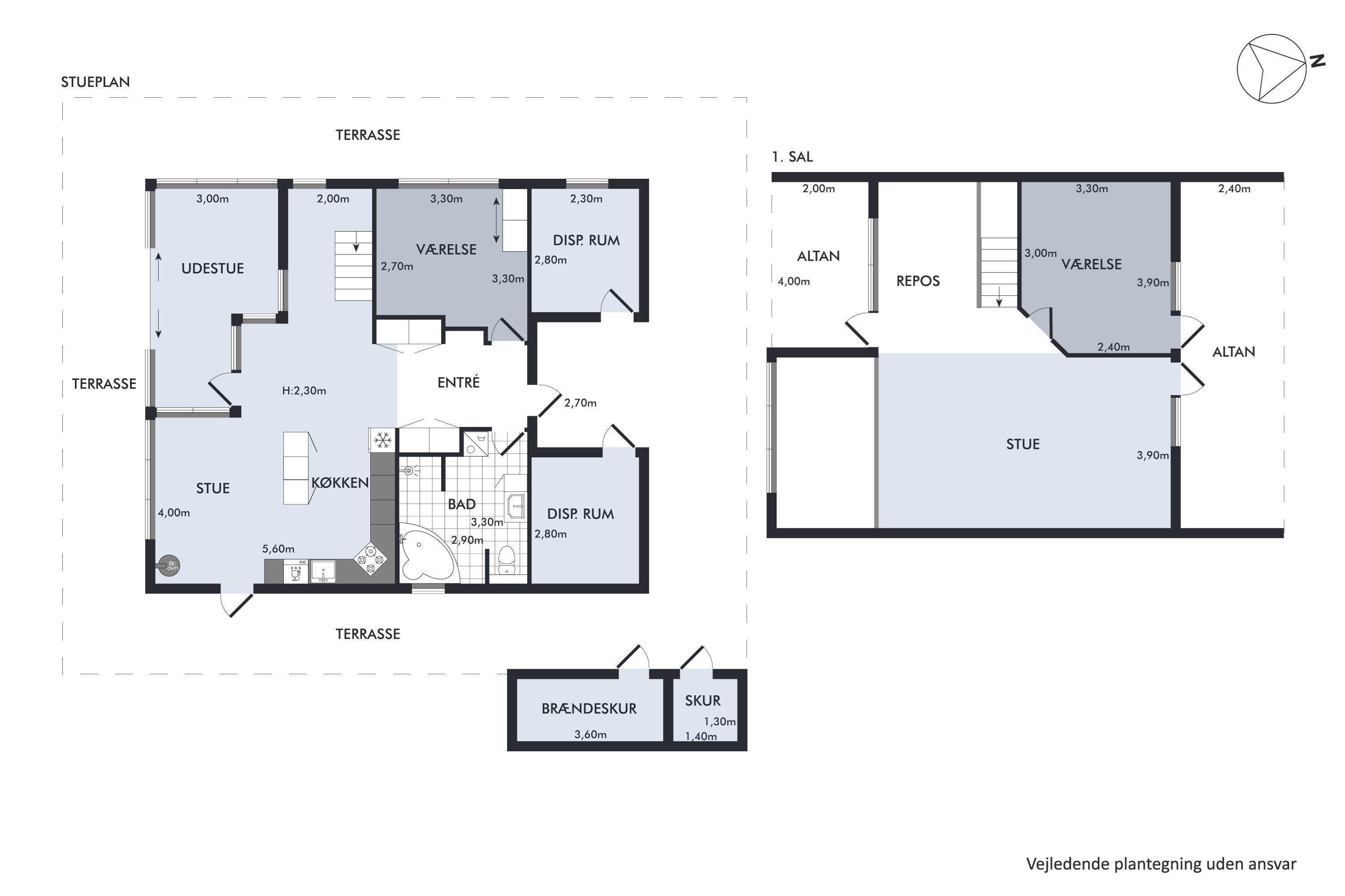 Plantegninger billede af Lindholmvej 10, Østerby, 9940 Læsø