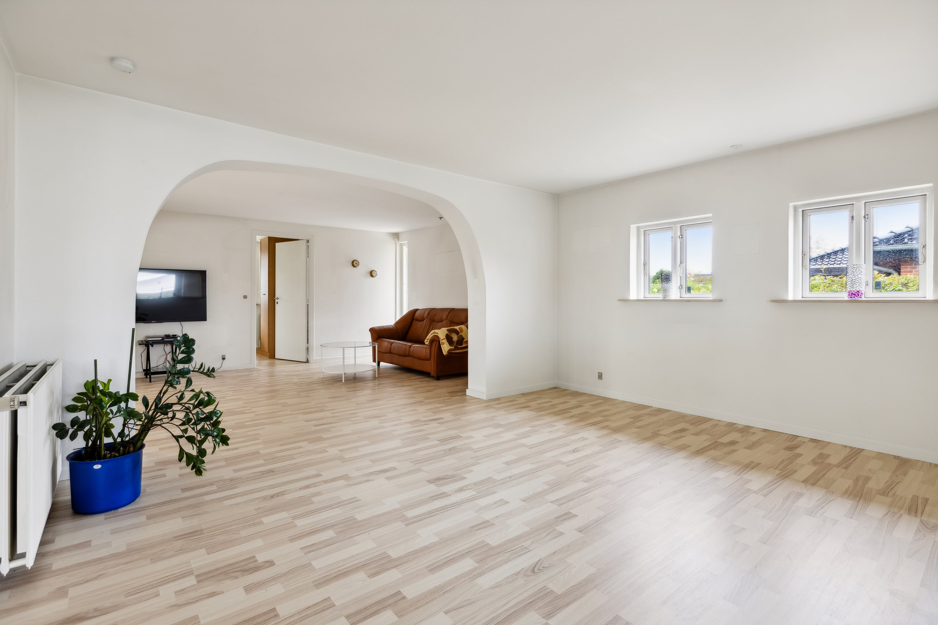 Fremhævet stue billede i fuldskærmstilstand. Billede af Daltoften 54, Agedrup, 5320 Agedrup