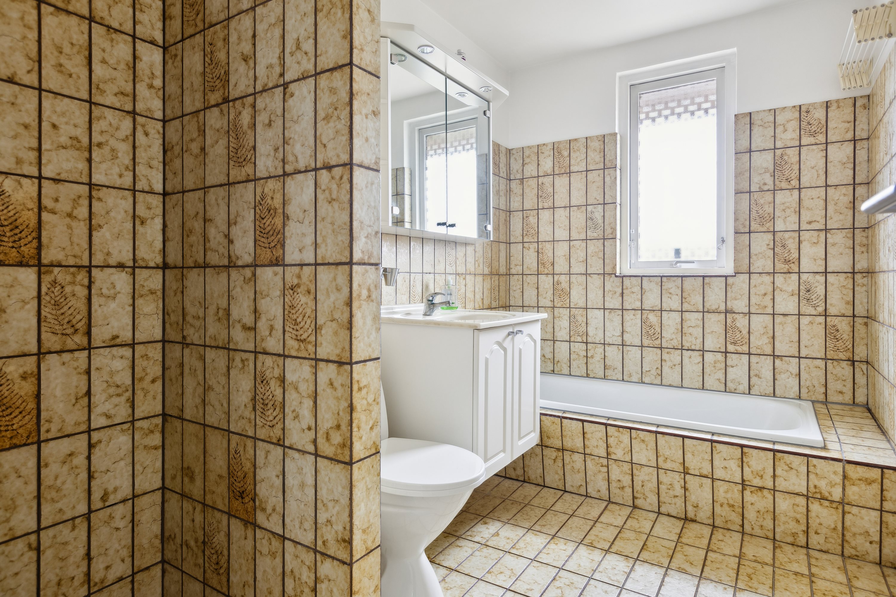 Fremhævet badeværelse billede i fuldskærmstilstand. Billede af Daltoften 54, Agedrup, 5320 Agedrup