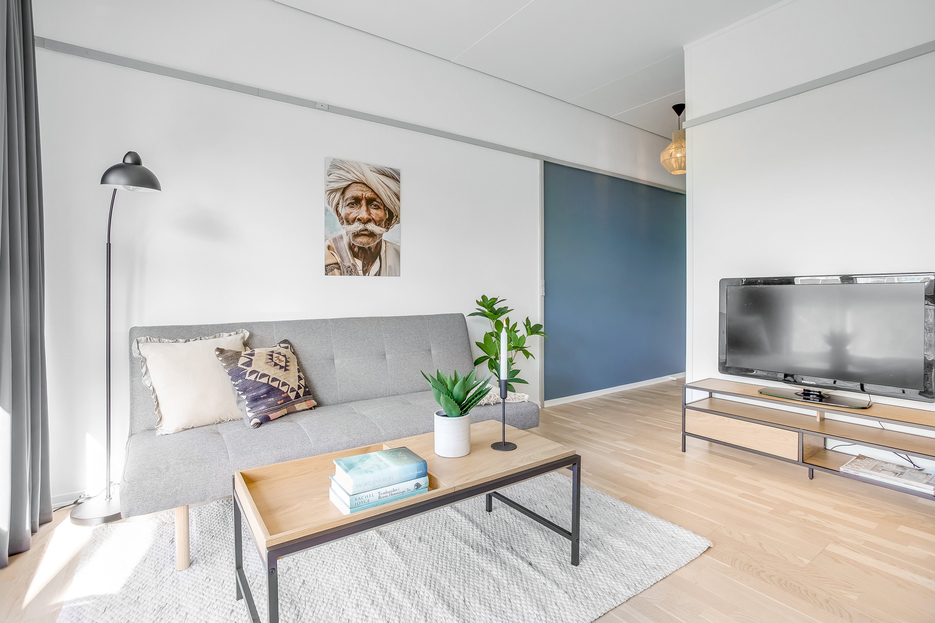 Fremhævet stue billede i fuldskærmstilstand. Billede af Vestervangsvej 71, st.. 2., 8800 Viborg