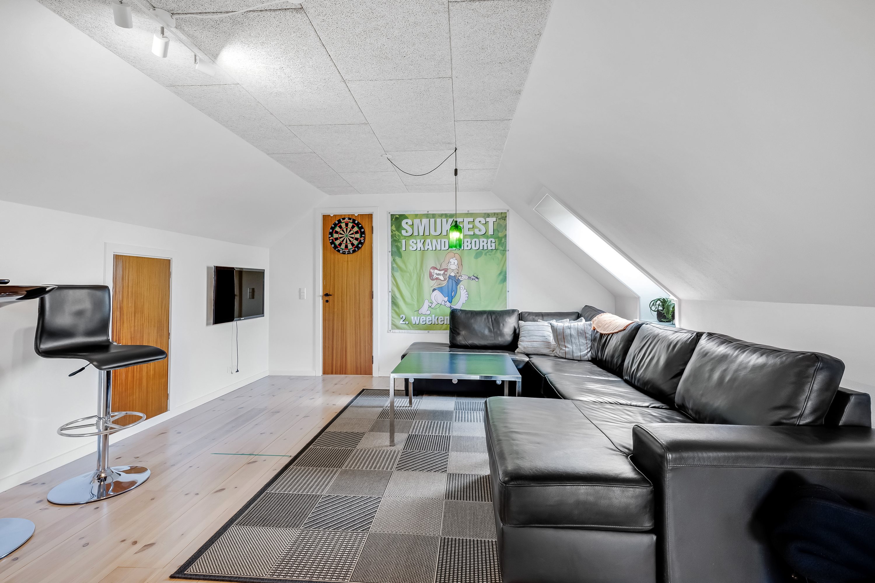 Fremhævet stue billede i fuldskærmstilstand. Billede af Nygårdsvej 22, 6940 Lem St