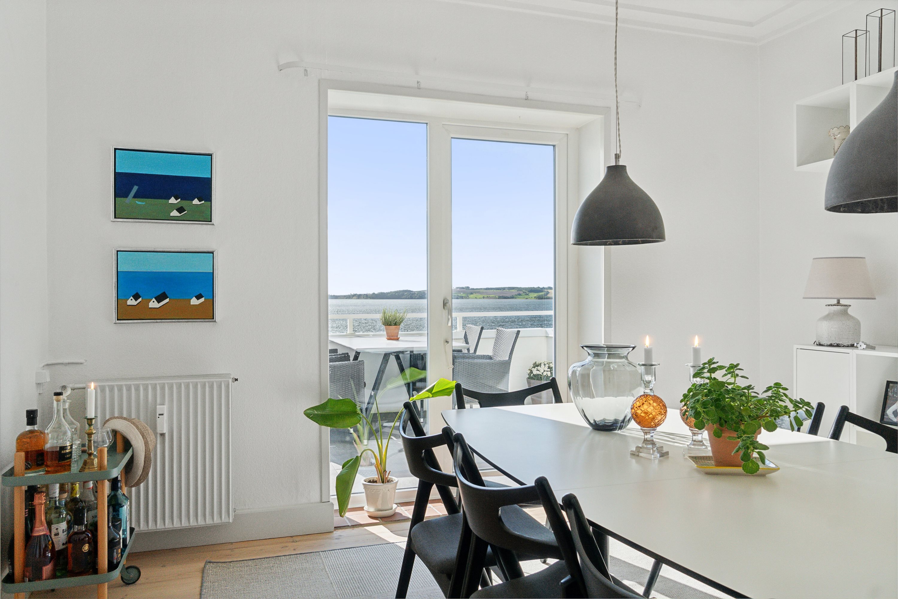 Fremhævet spisestue billede i fuldskærmstilstand. Billede af Dragsbækvej 23E, 1., 7700 Thisted