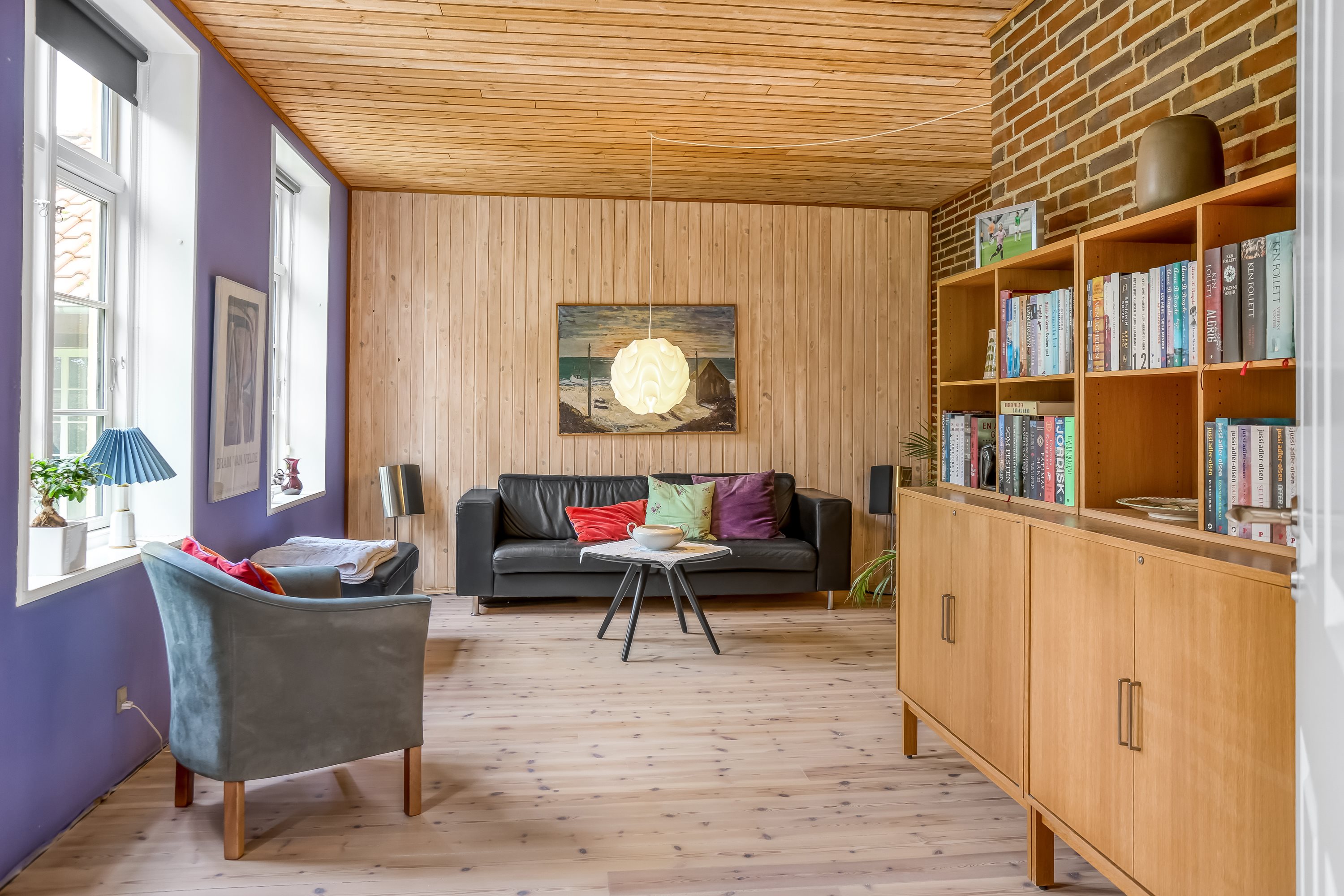 Fremhævet stue billede i fuldskærmstilstand. Billede af Svingelvej 10, Elsborg, 8840 Rødkærsbro