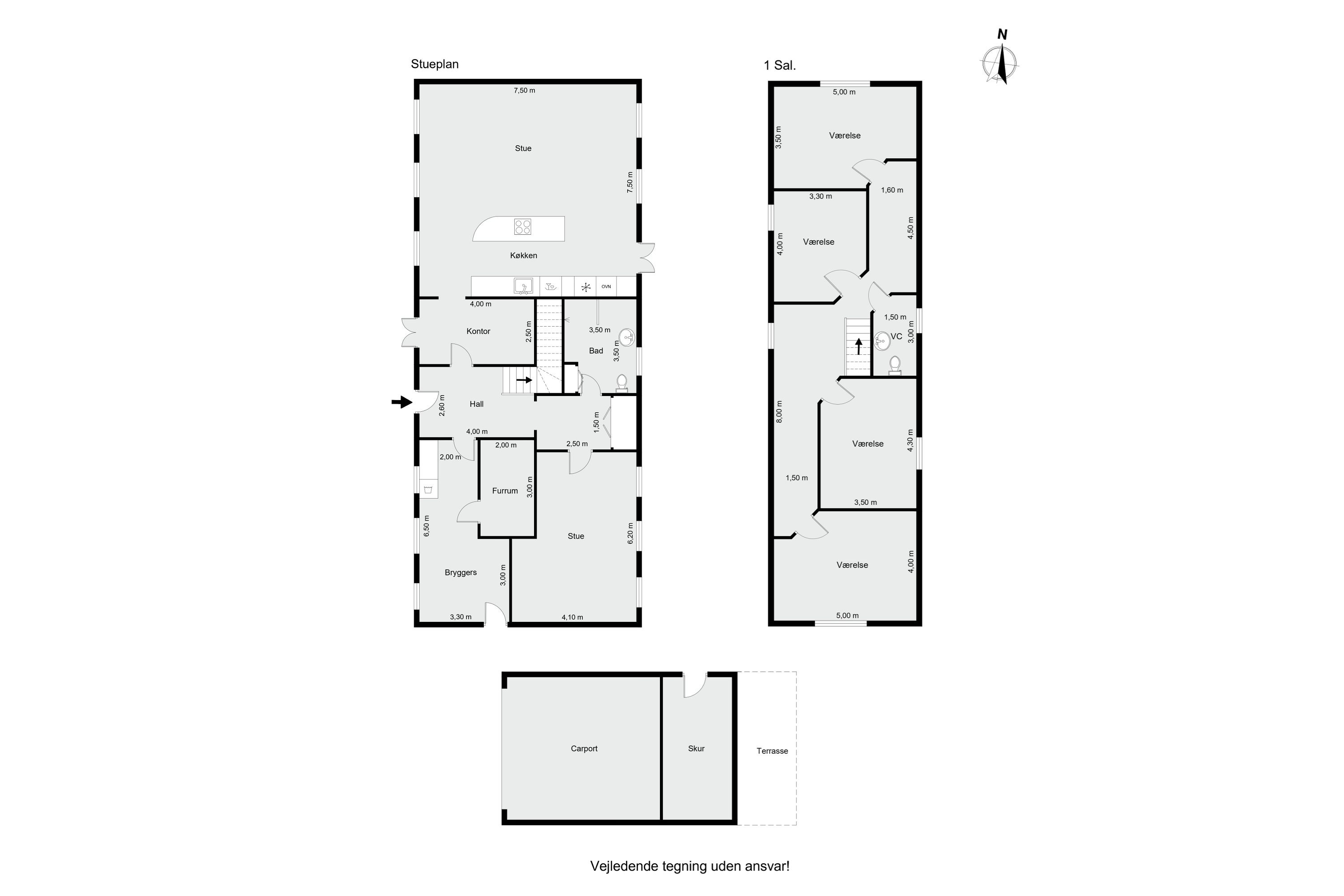 Plantegninger billede af Svingelvej 10, Elsborg, 8840 Rødkærsbro