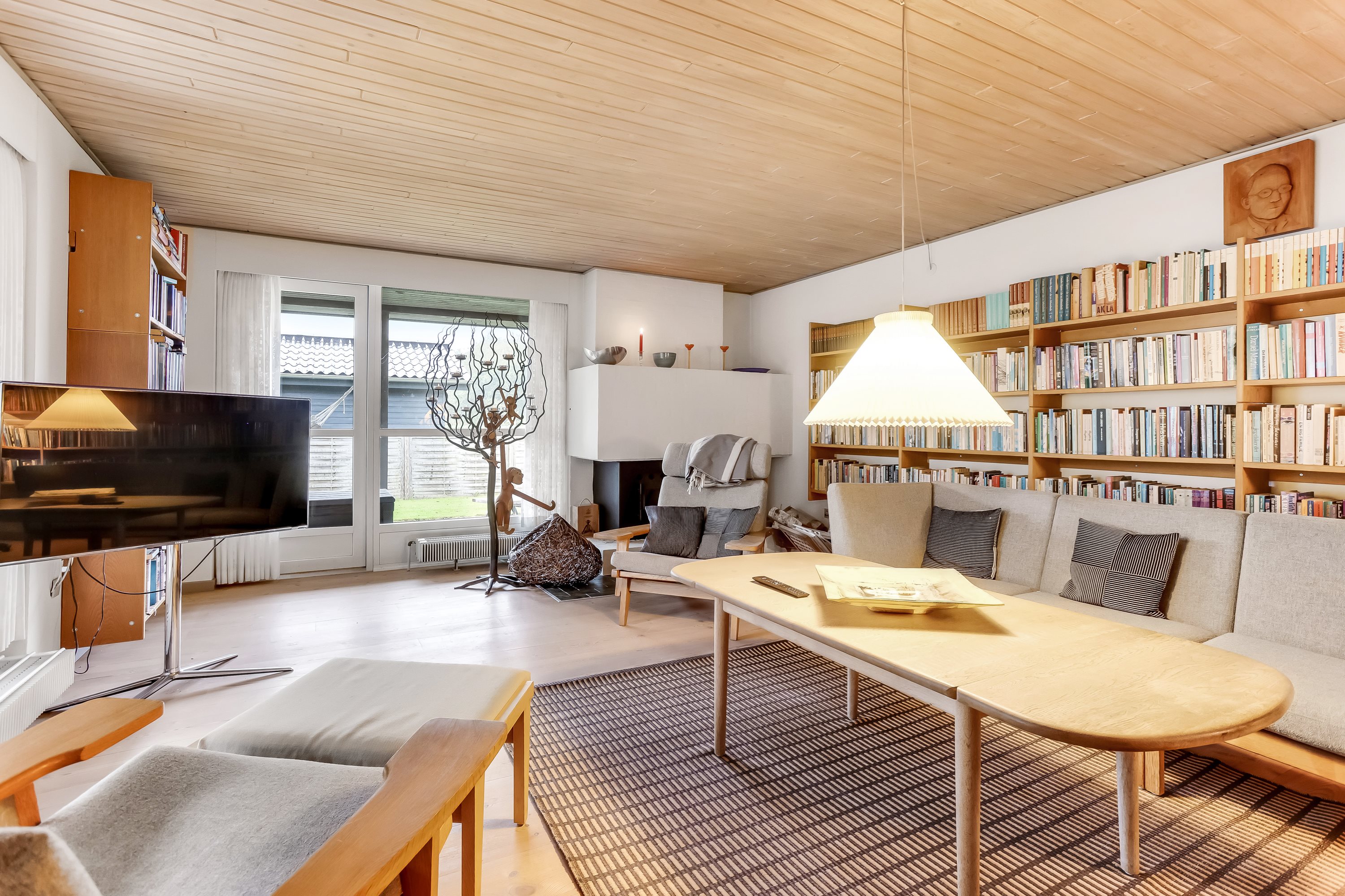 Fremhævet stue billede i fuldskærmstilstand. Billede af Hørhøjvej 11, 8831 Løgstrup