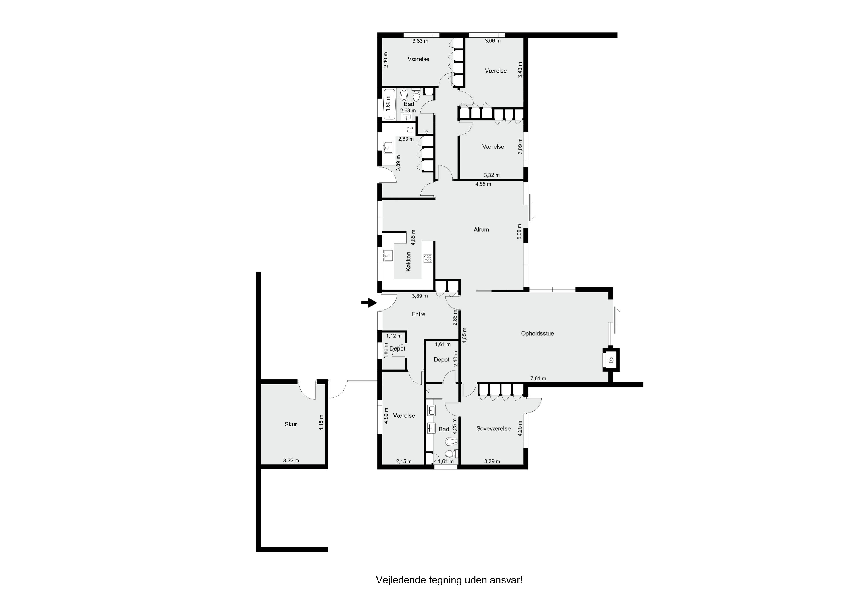 Plantegninger billede af Hørhøjvej 11, 8831 Løgstrup