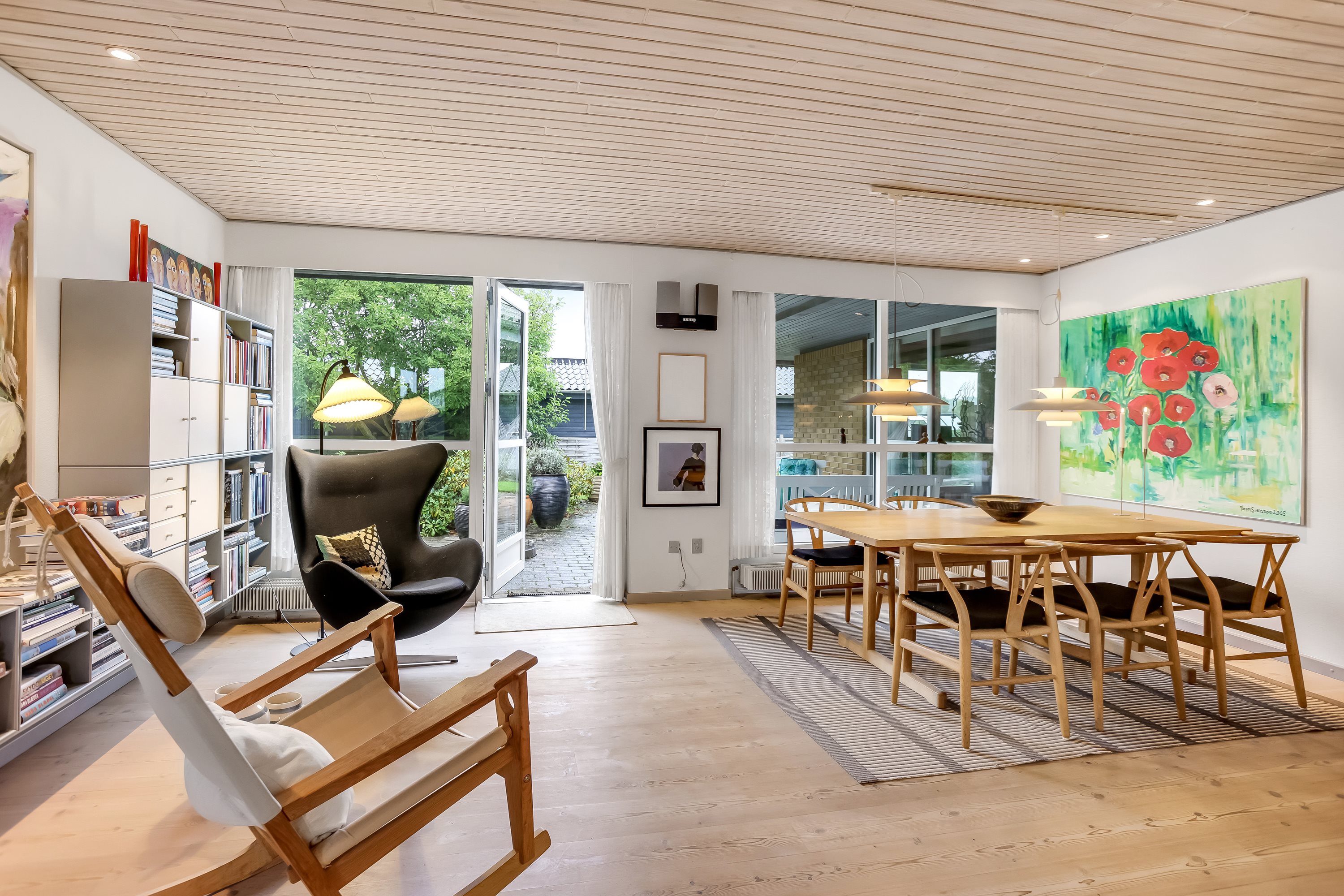 Miniaturebillede 2: stue. Billede af Hørhøjvej 11, 8831 Løgstrup