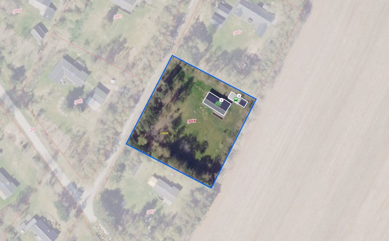 Fremhævet  billede i fuldskærmstilstand. Billede af Hindbærvej 2, Vesterø, 9940 Læsø