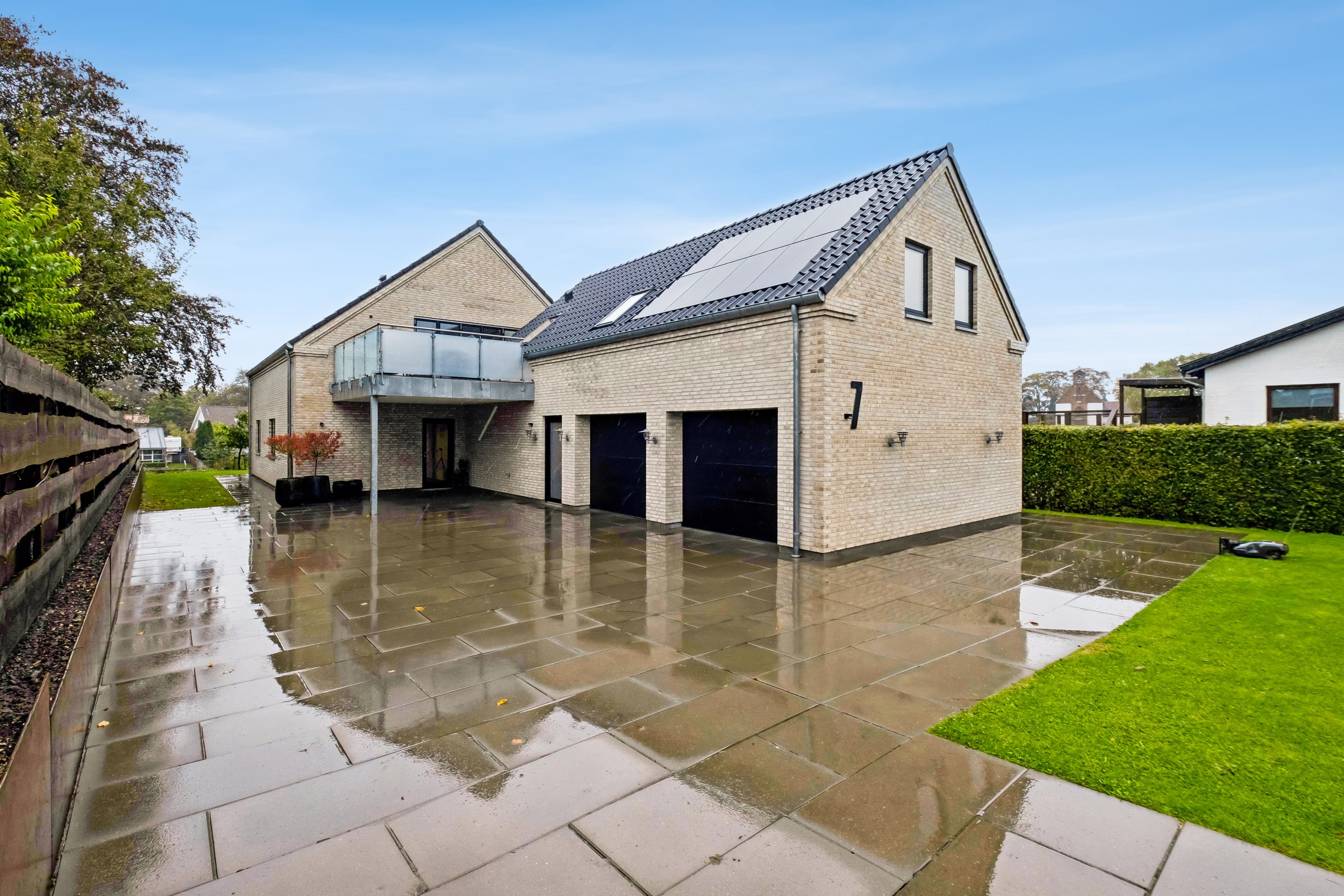 Fremhævet facade billede i fuldskærmstilstand. Billede af Ørnstrupvej 7, Torsted, 8700 Horsens