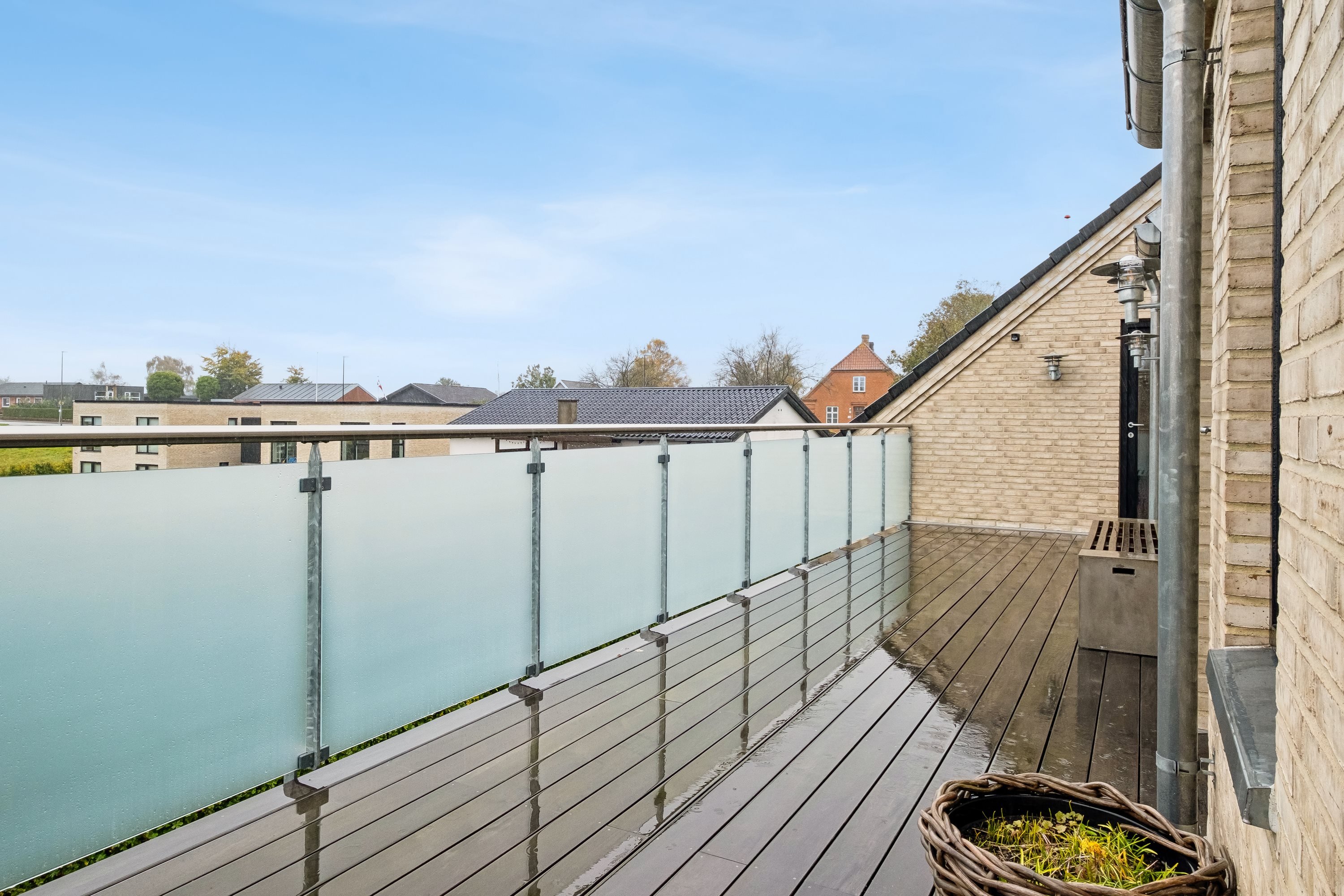 Fremhævet altan billede i fuldskærmstilstand. Billede af Ørnstrupvej 7, Torsted, 8700 Horsens