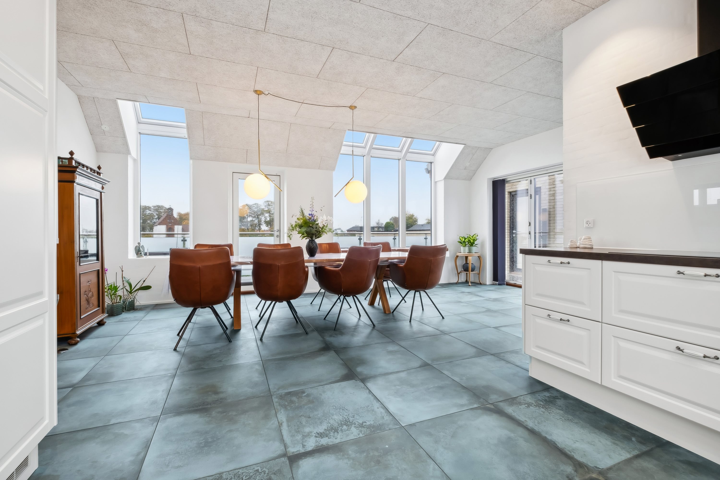 Fremhævet køkken/alrum billede i fuldskærmstilstand. Billede af Ørnstrupvej 7, Torsted, 8700 Horsens