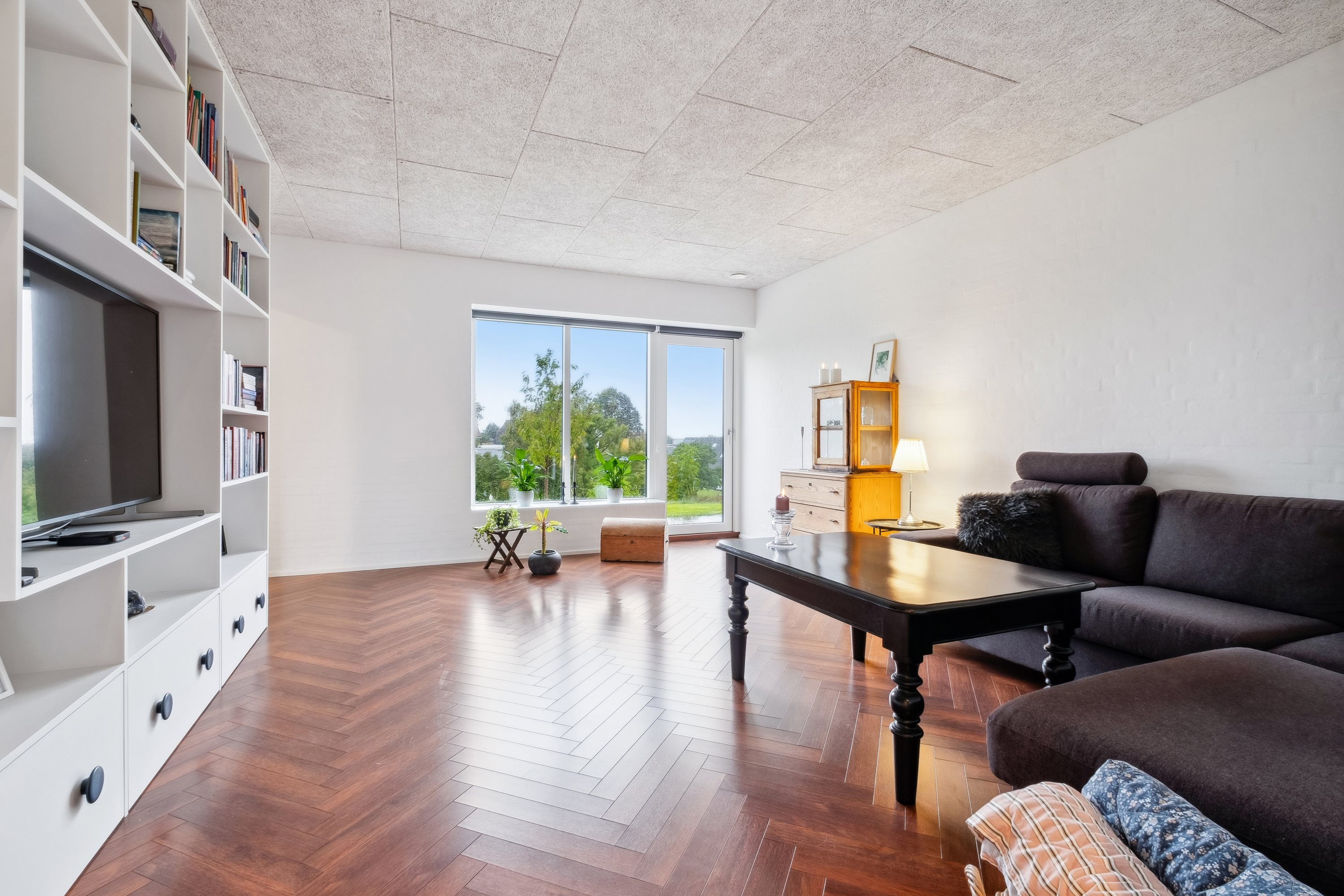 Fremhævet stue billede i fuldskærmstilstand. Billede af Ørnstrupvej 7, Torsted, 8700 Horsens