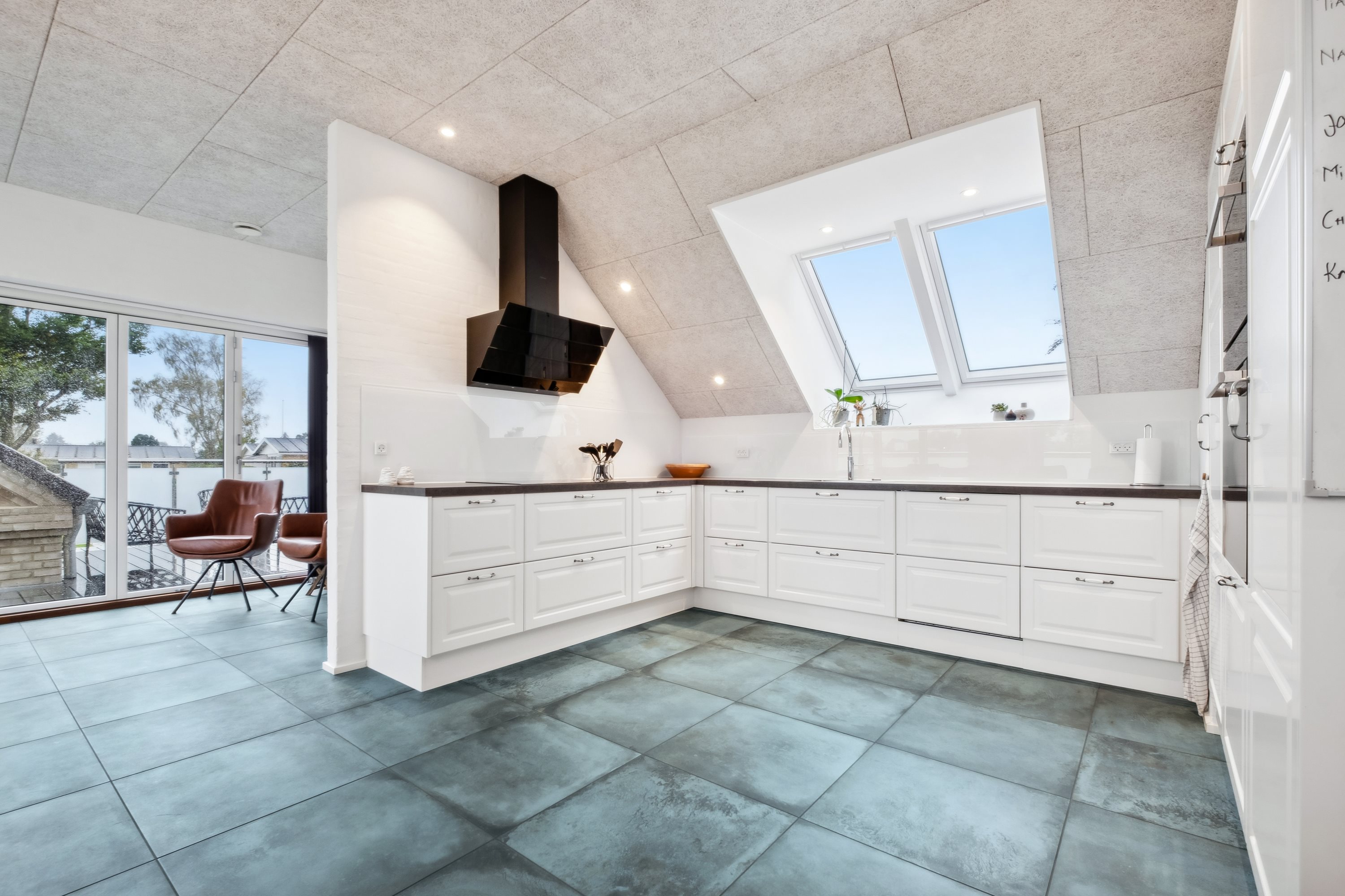 Fremhævet køkken/alrum billede i fuldskærmstilstand. Billede af Ørnstrupvej 7, Torsted, 8700 Horsens