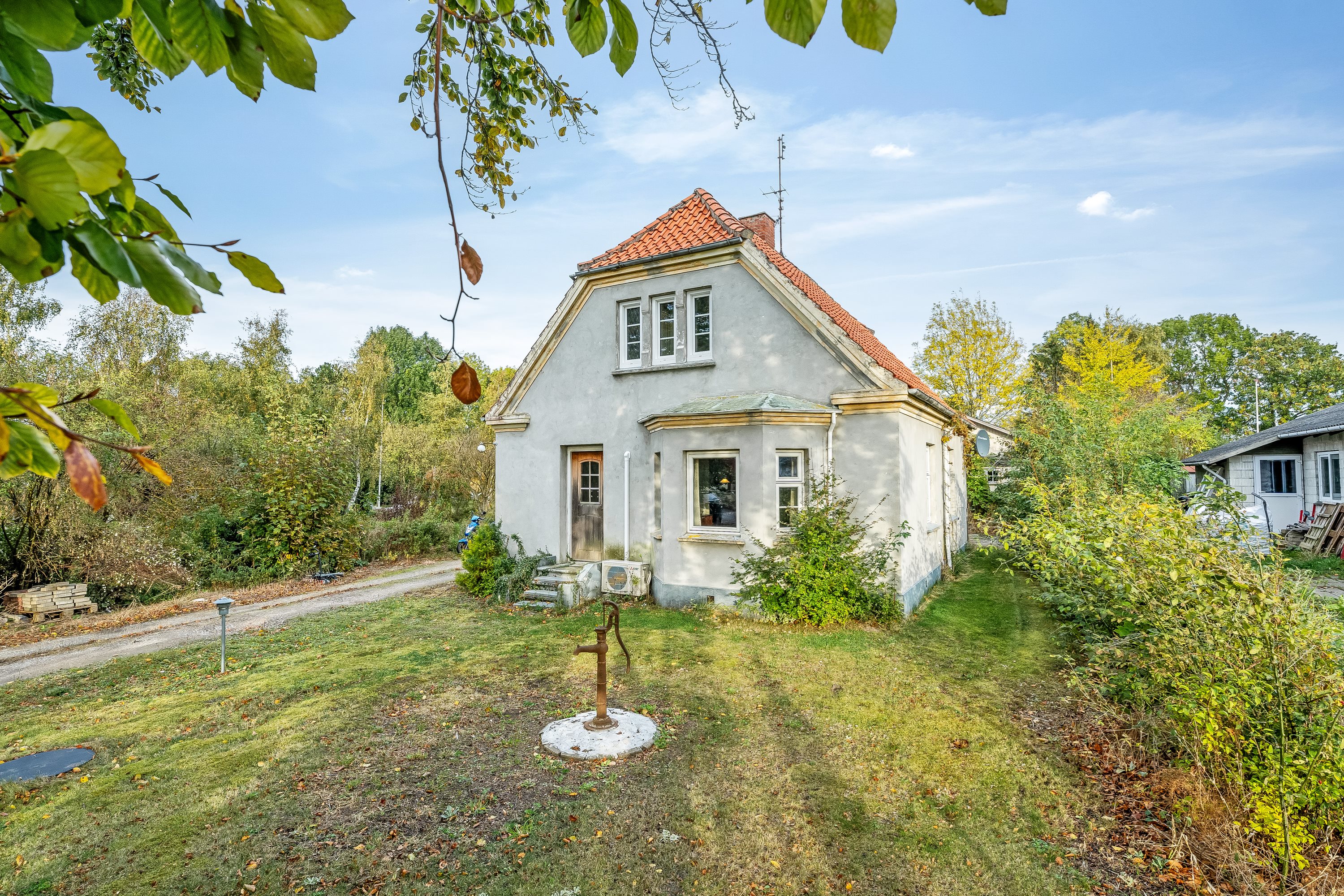 Villa: Mastefoto på Østervej 44, Vålse, 4840 Nørre Alslev