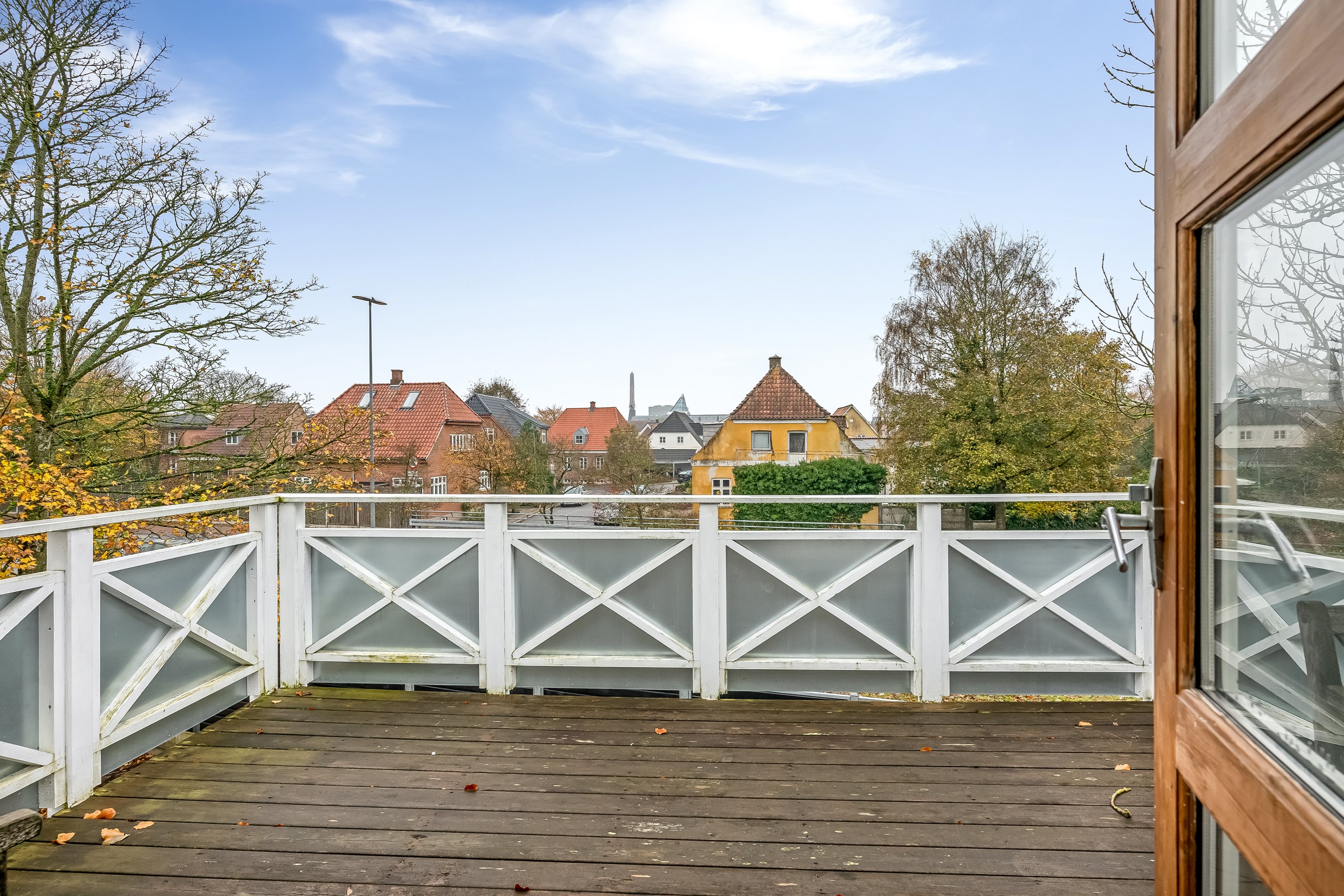 Fremhævet tagterrasse billede i fuldskærmstilstand. Billede af Østerbrogade 4A, 7500 Holstebro