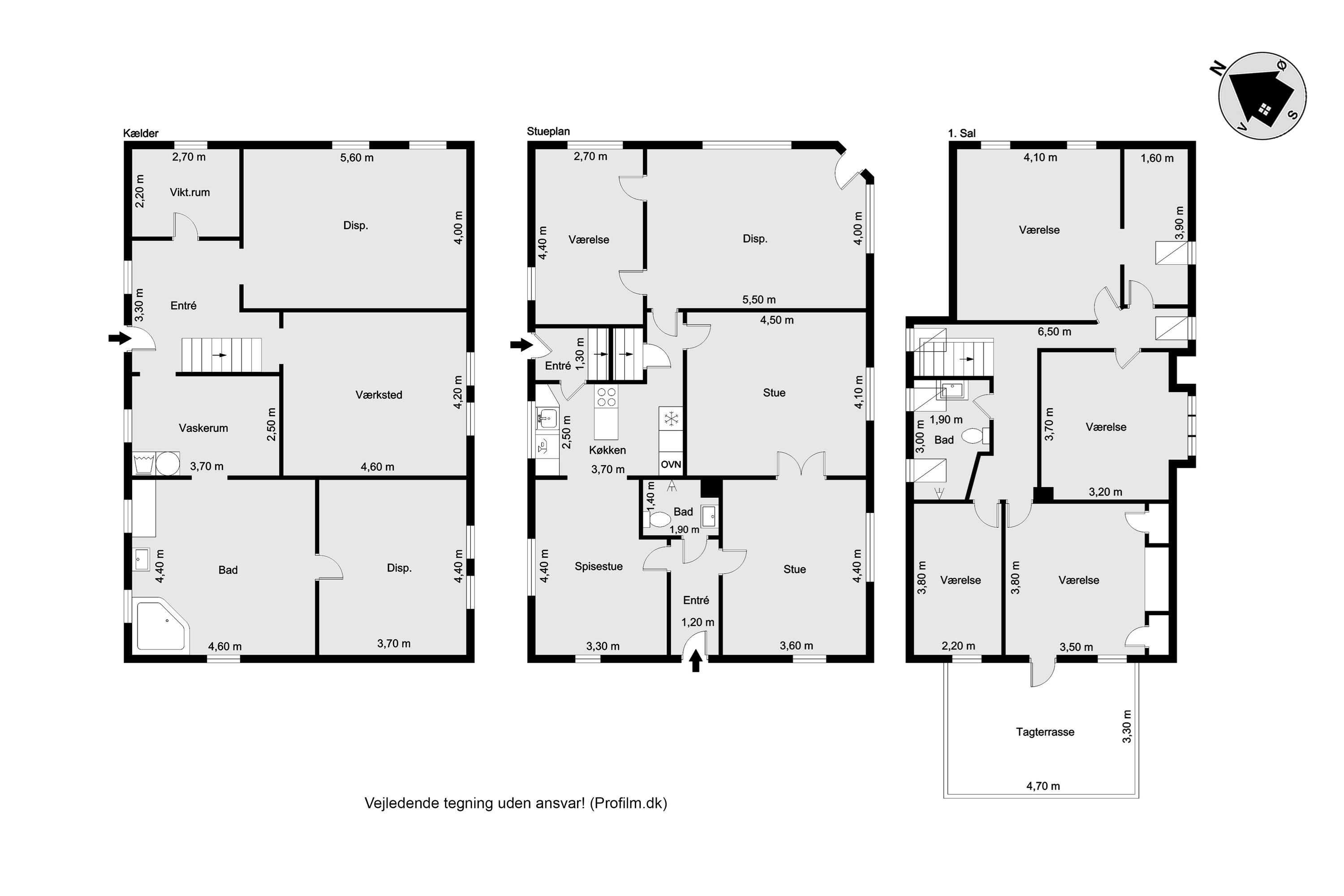 Plantegninger billede af Østerbrogade 4A, 7500 Holstebro