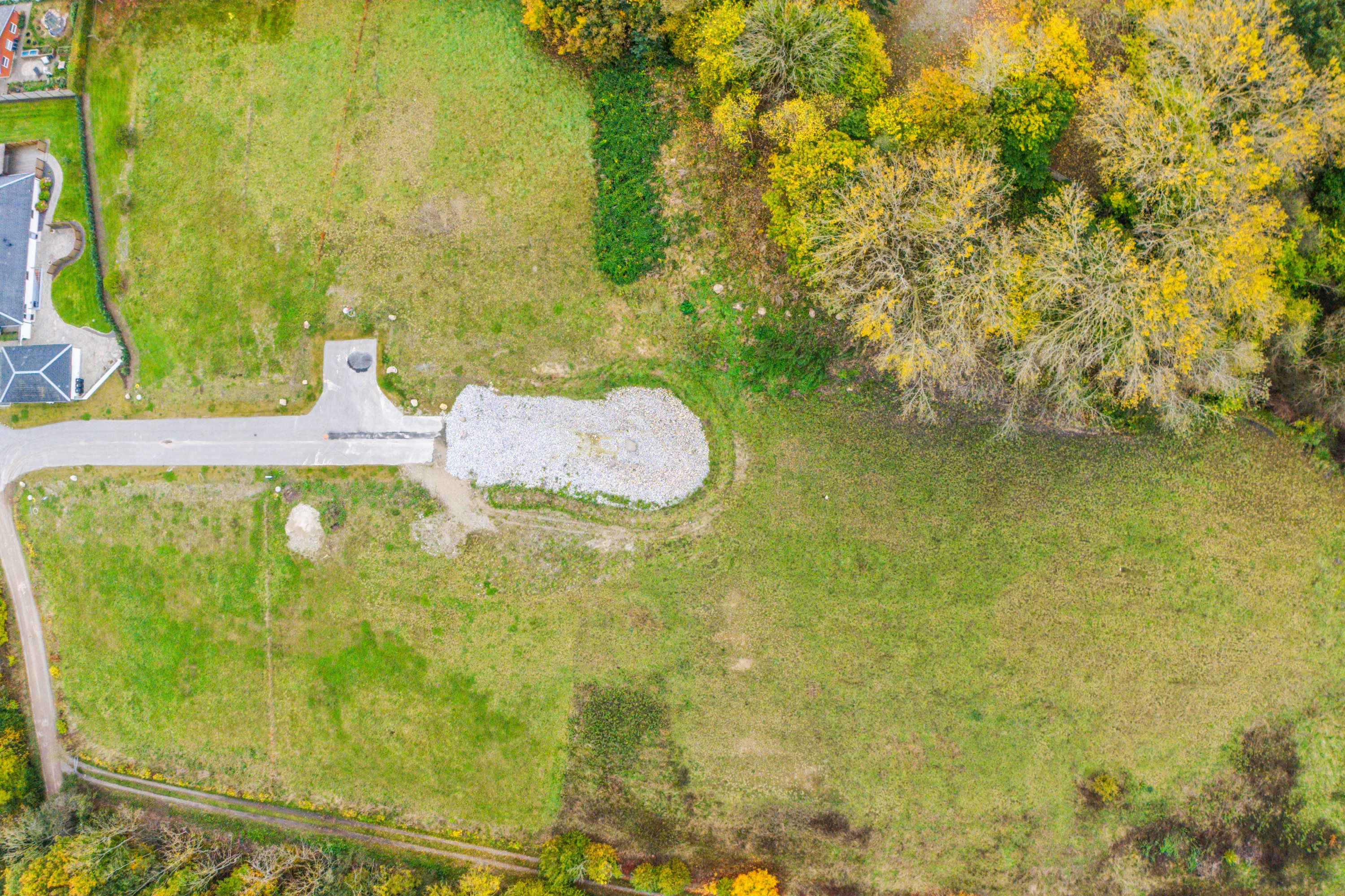 Miniaturebillede 1: luftfoto. Billede af Tornmarksvej 18C, Vejrup, 5491 Blommenslyst