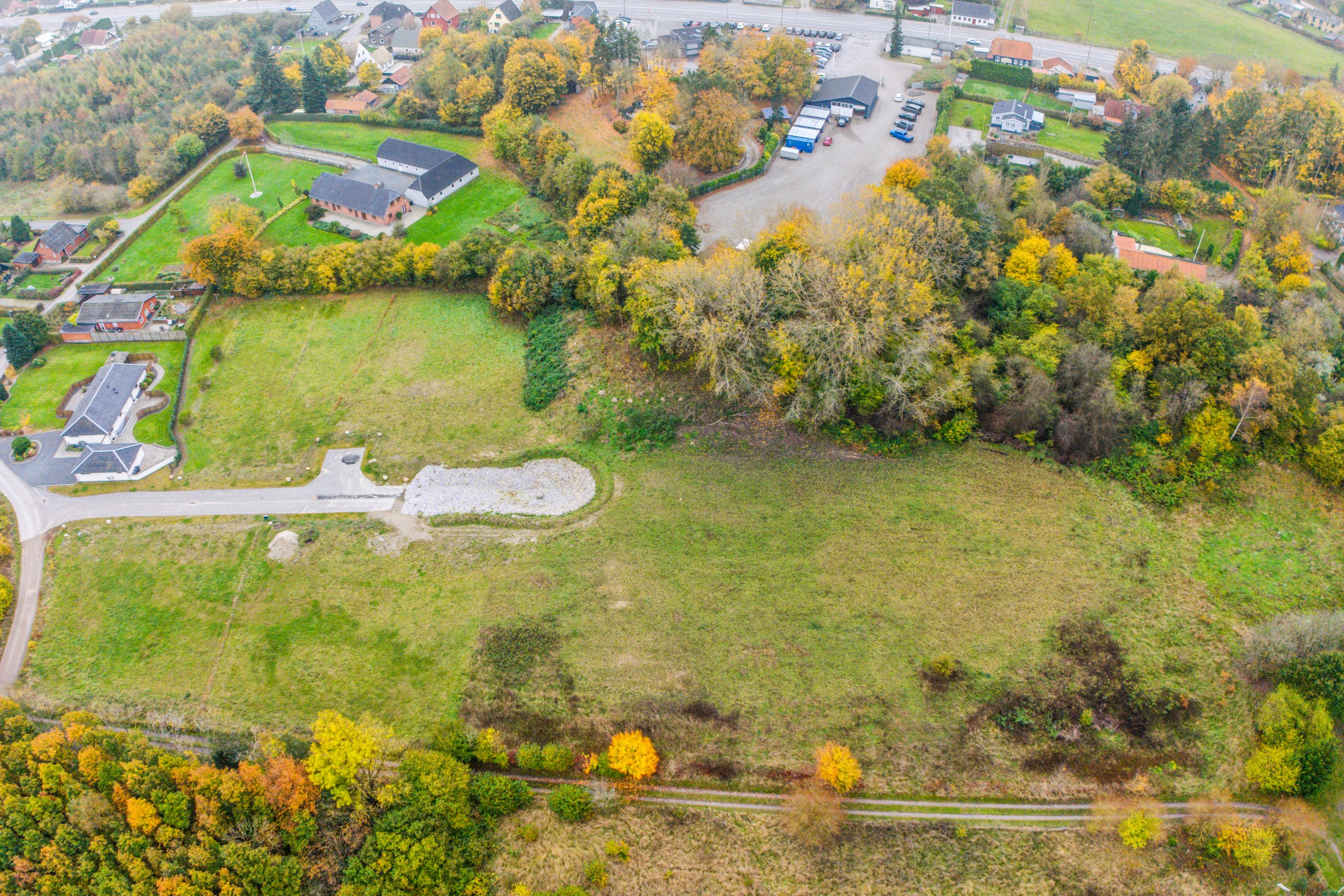 Miniaturebillede 2: luftfoto. Billede af Tornmarksvej 20B, Vejrup, 5491 Blommenslyst