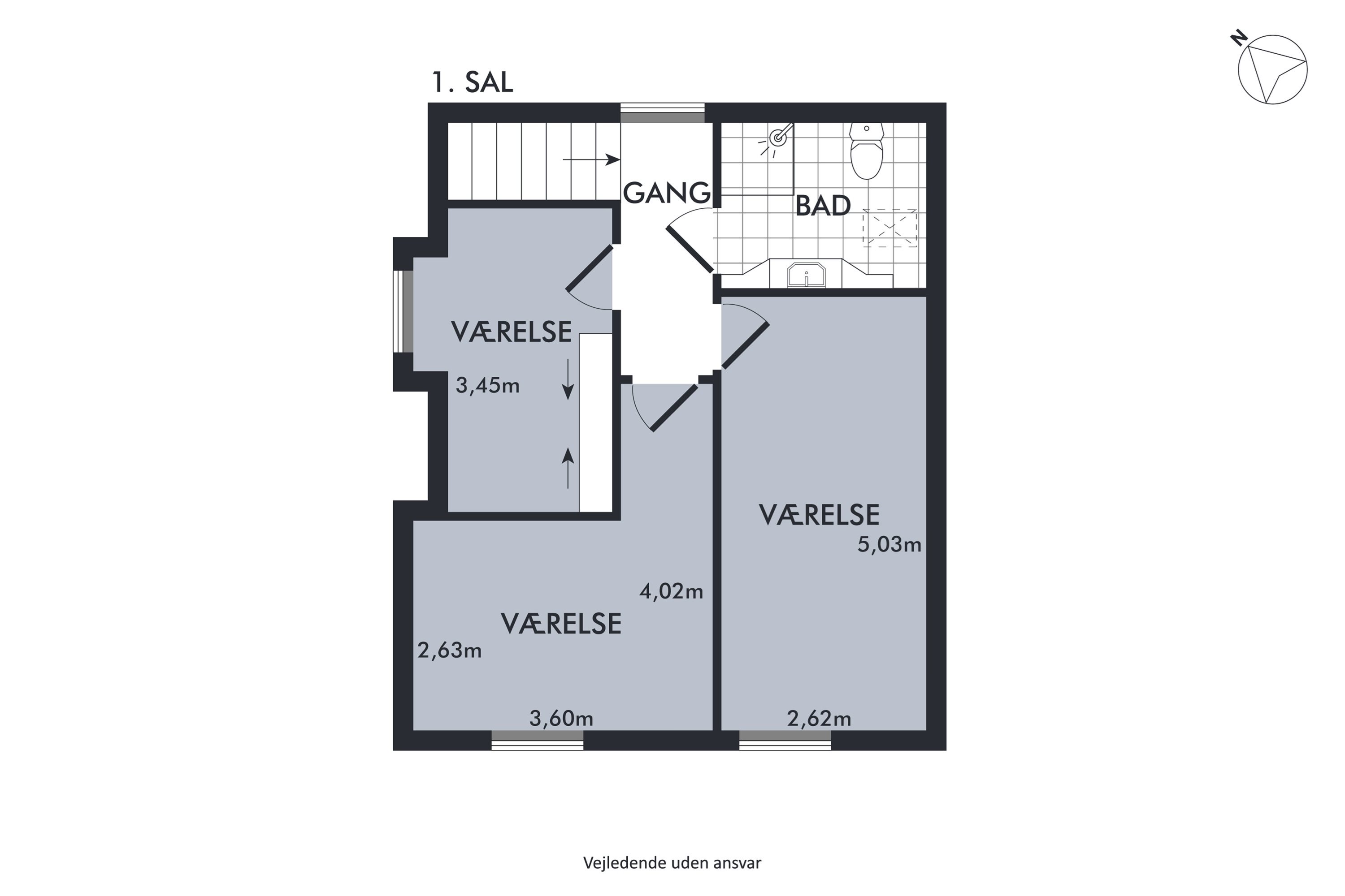 Plantegninger billede af Kirkegårdsvej 41, 6300 Gråsten