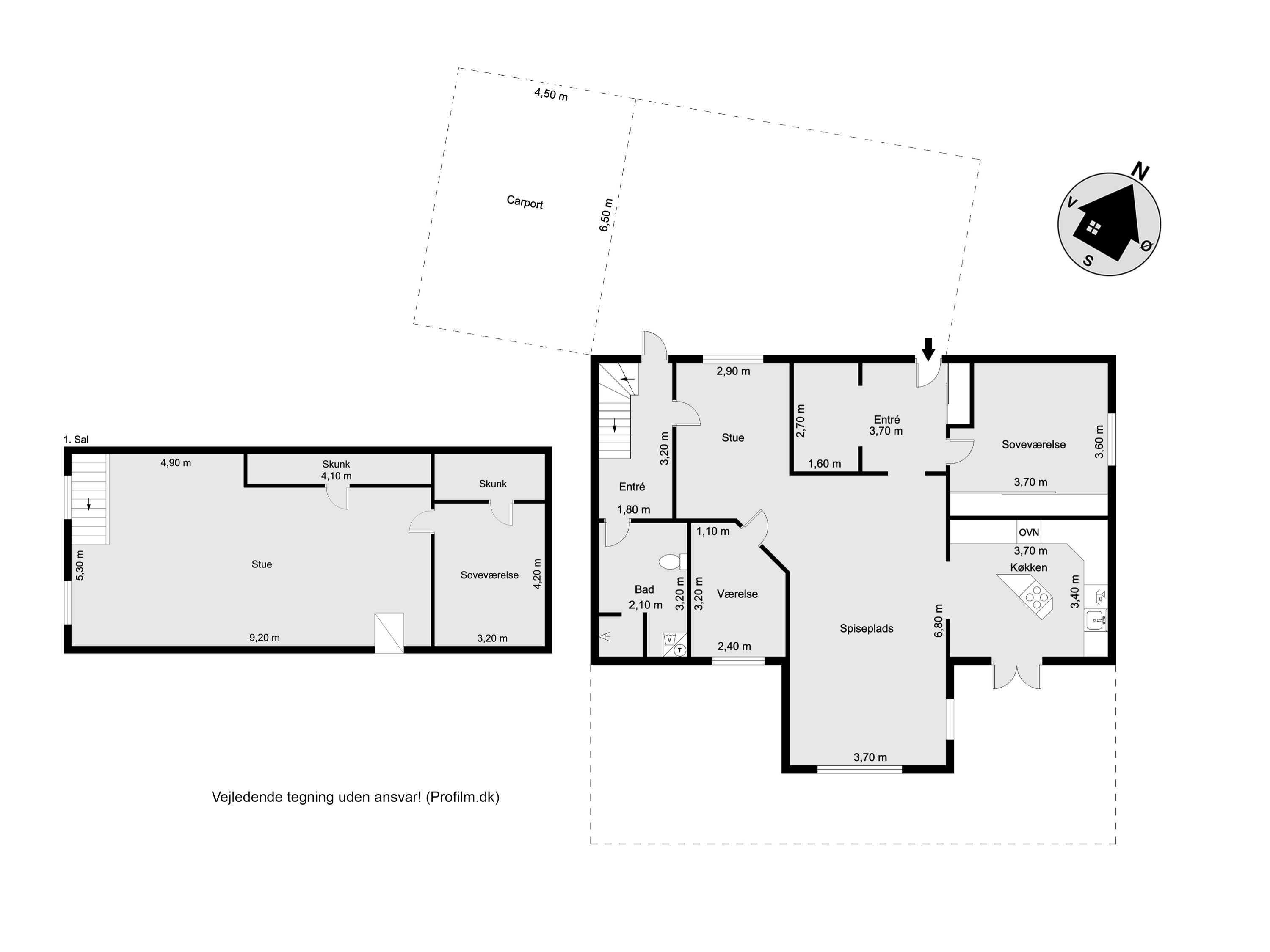 Plantegninger billede af Nygårdsvej 22, 6940 Lem St
