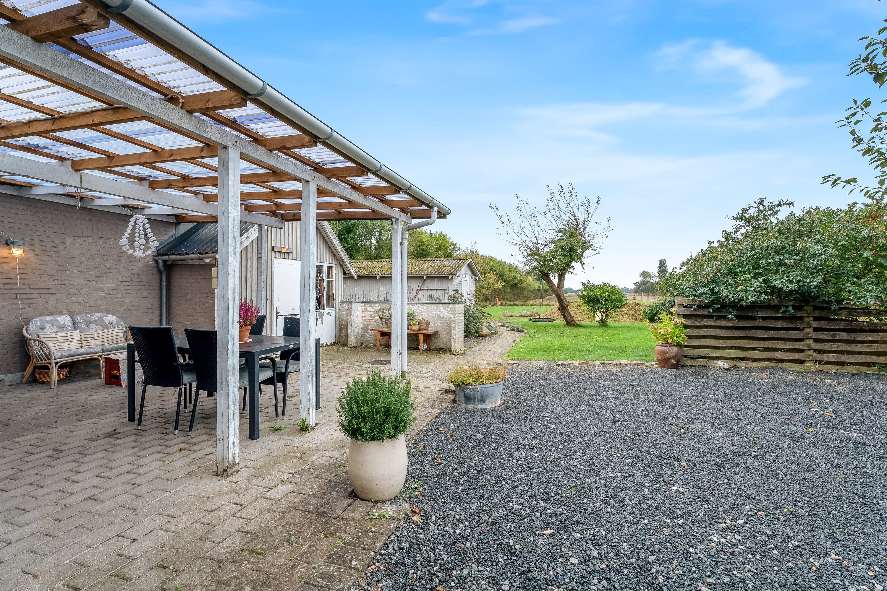 Fremhævet terrasse billede i fuldskærmstilstand. Billede af Østersøvej 12, 4872 Idestrup