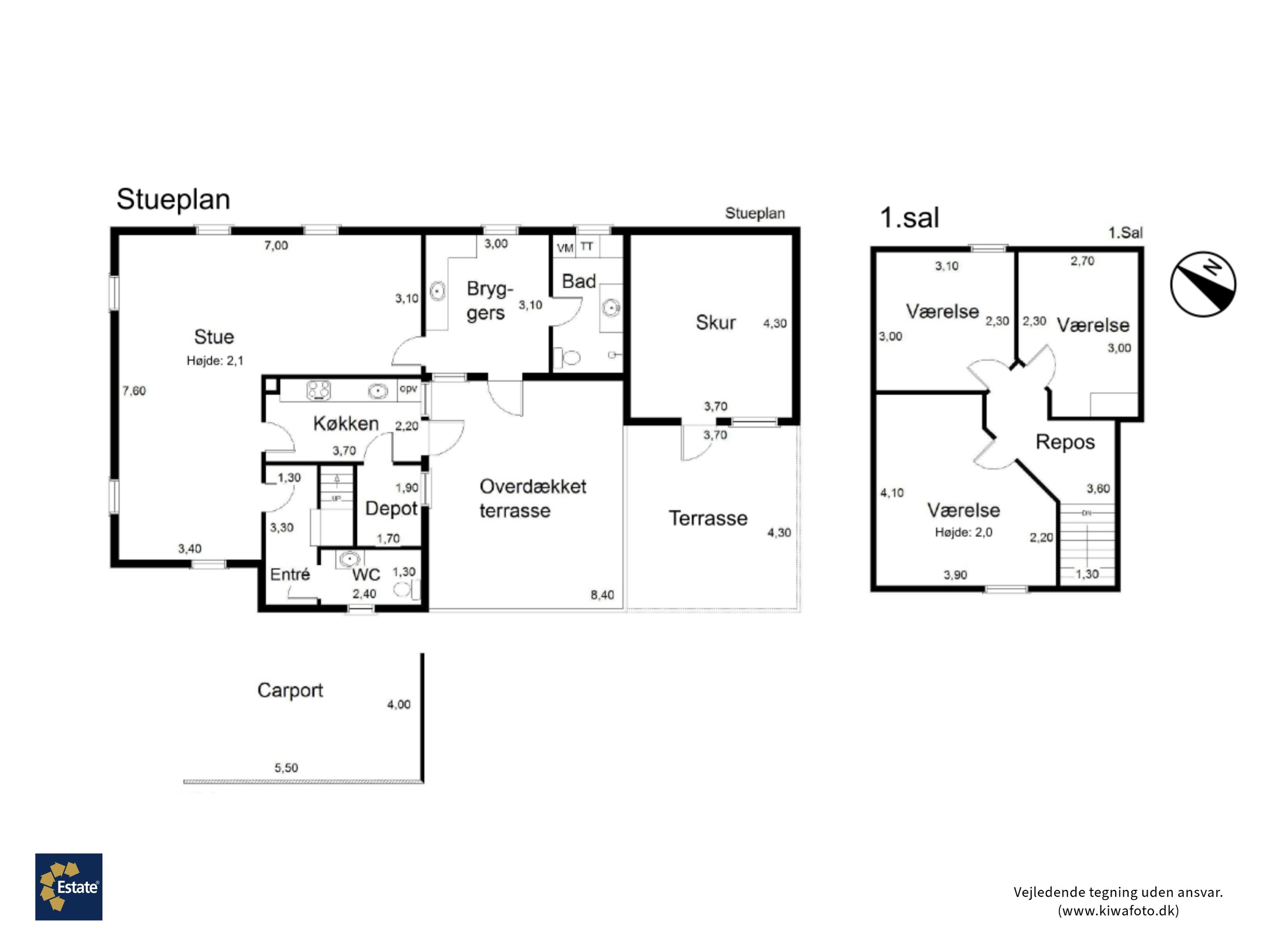 Plantegninger billede af Østersøvej 12, 4872 Idestrup