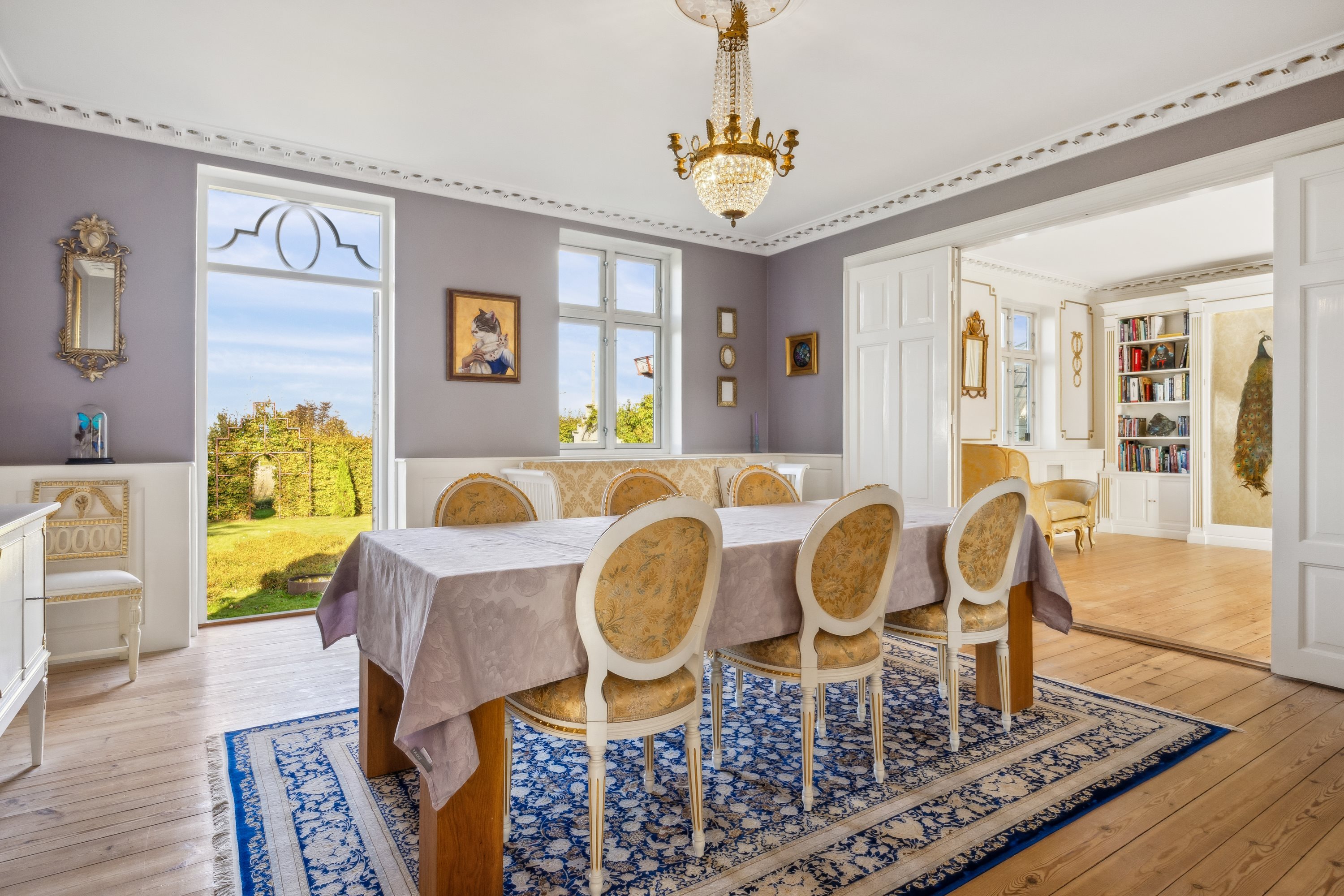 Fremhævet stue billede i fuldskærmstilstand. Billede af Knudstrupvej 8, Løve, 4270 Høng