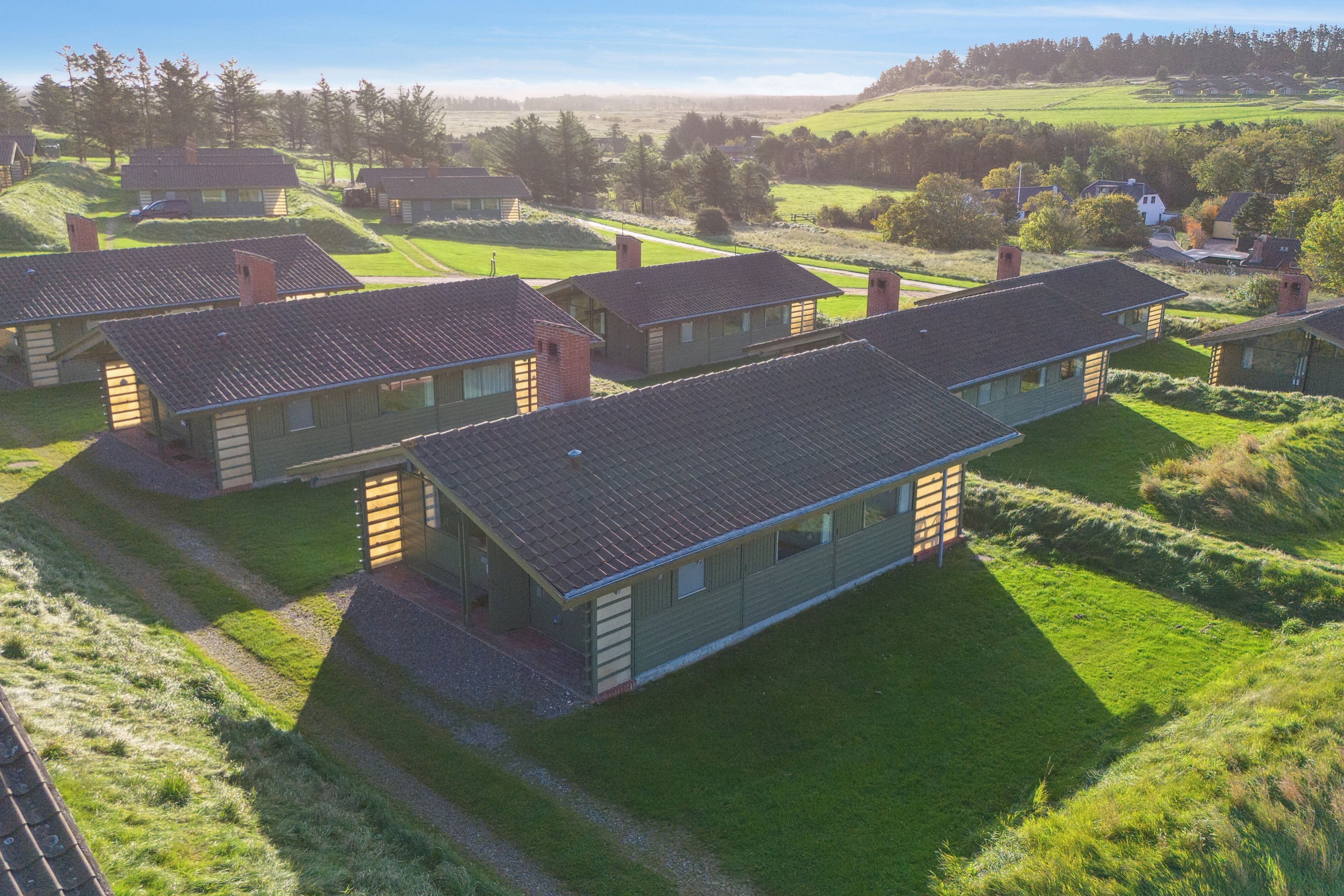 Fremhævet set fra haven billede i fuldskærmstilstand. Billede af Solskinsvej 58, Vigsø, 7730 Hanstholm