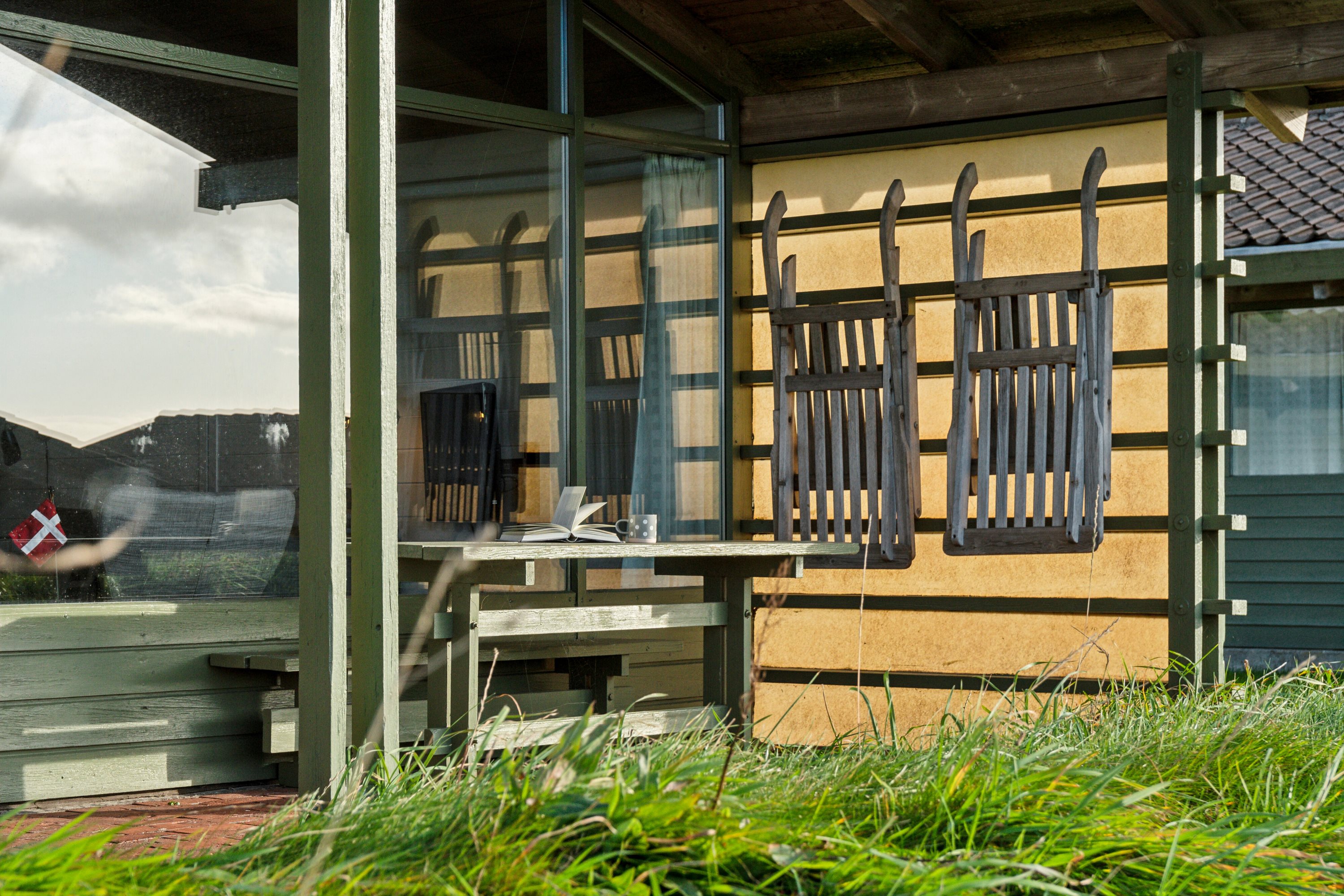 Fremhævet set fra haven billede i fuldskærmstilstand. Billede af Solskinsvej 58, Vigsø, 7730 Hanstholm