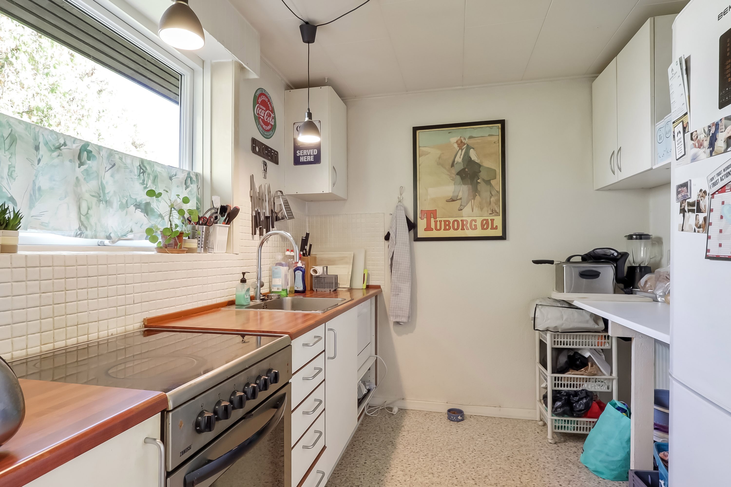 Fremhævet køkken billede i fuldskærmstilstand. Billede af Trappebæksvej 27A, st.., 5700 Svendborg