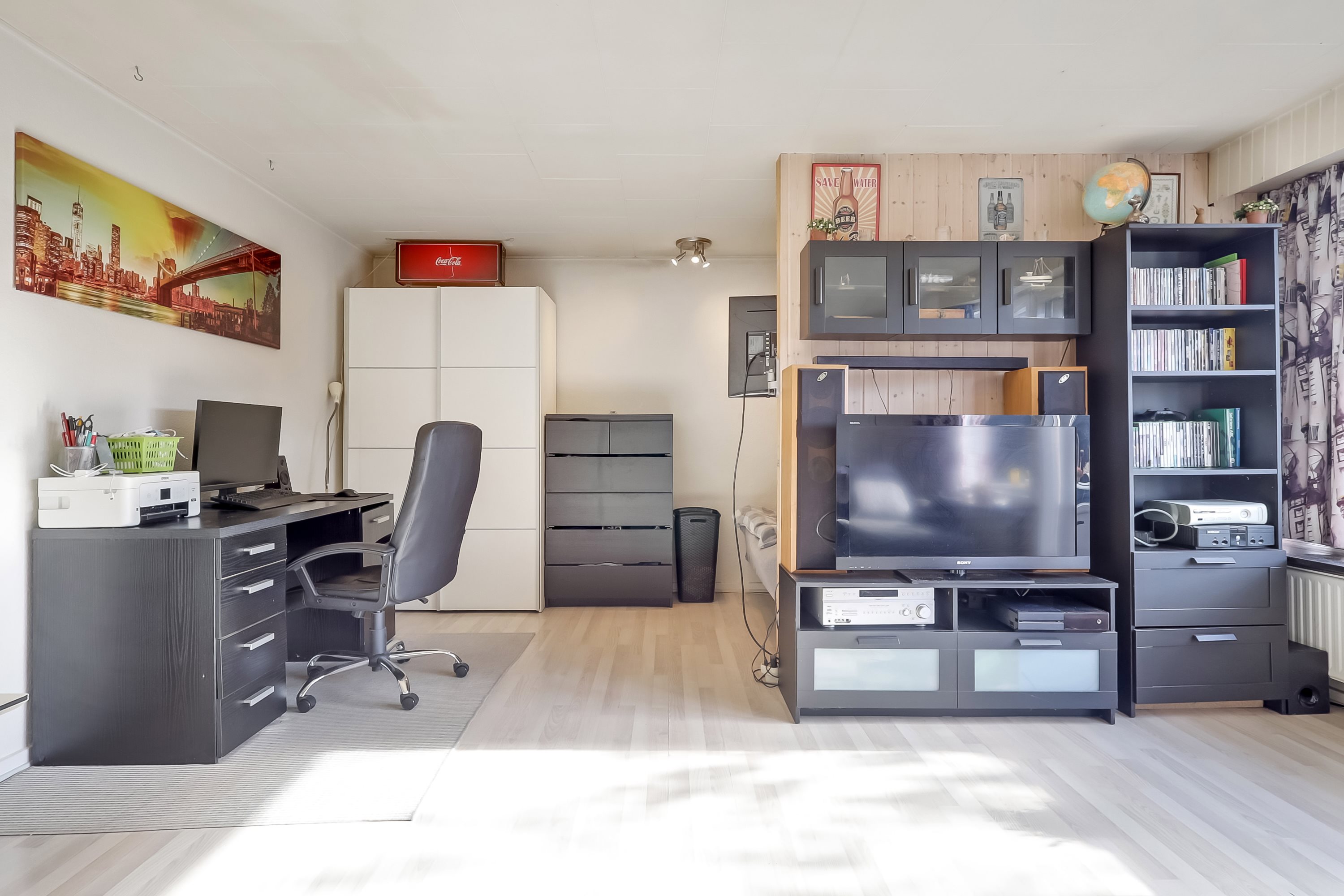 Fremhævet stue billede i fuldskærmstilstand. Billede af Trappebæksvej 27A, st.., 5700 Svendborg