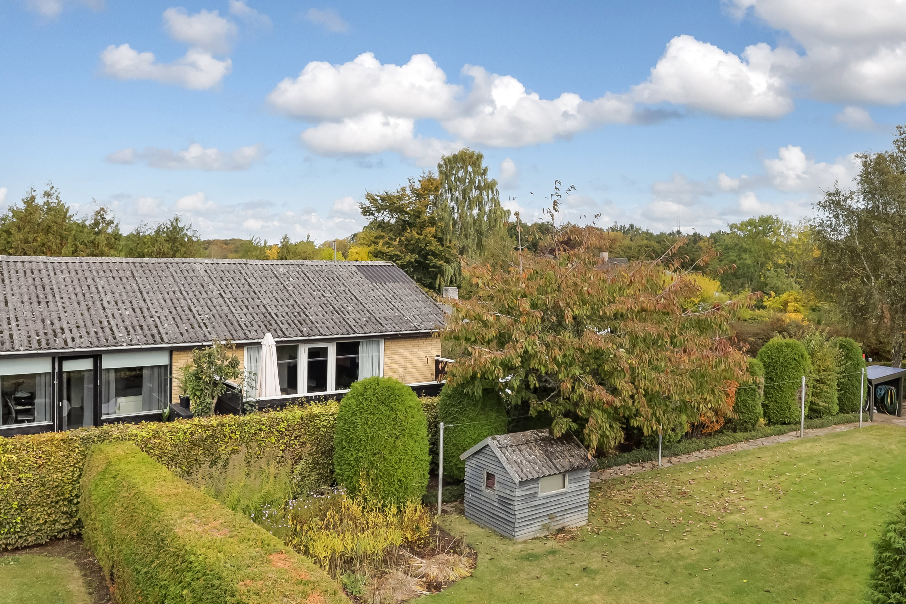 Fremhævet ejendommen billede i fuldskærmstilstand. Billede af Trappebæksvej 27A, st.., 5700 Svendborg