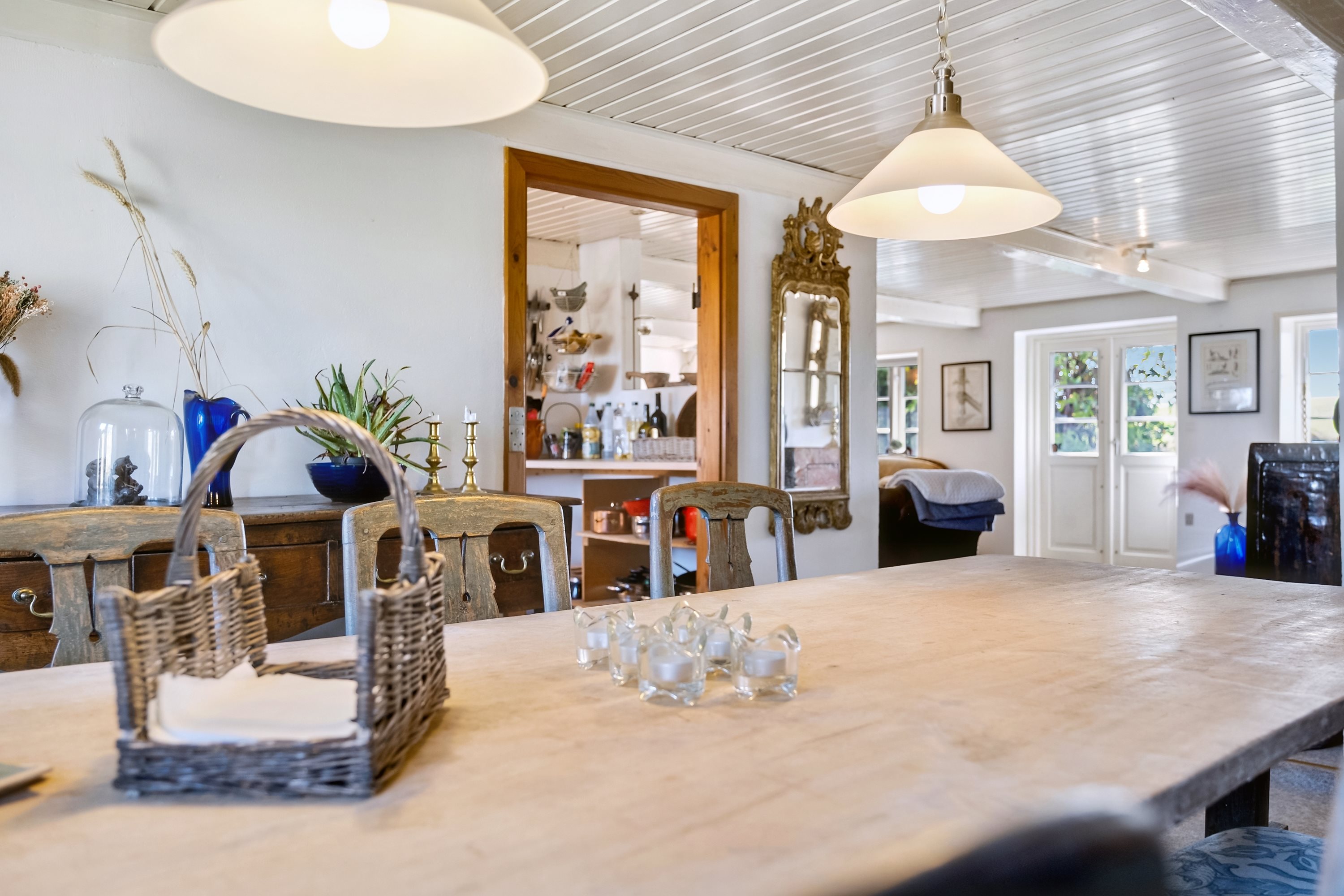 Fremhævet spisestue billede i fuldskærmstilstand. Billede af Gammelløkkevej 1, 5985 Søby Ærø