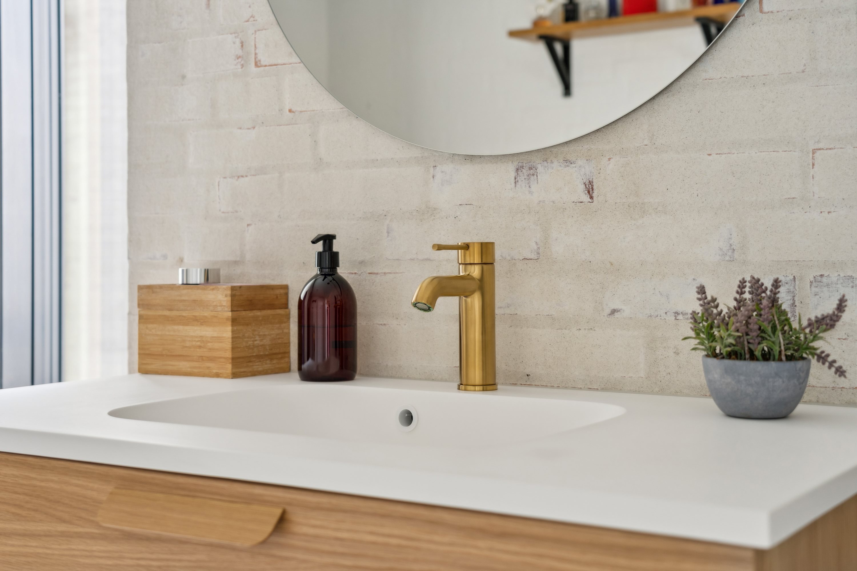 Fremhævet badeværelse billede i fuldskærmstilstand. Billede af Biegårds Alle 32, 8700 Horsens