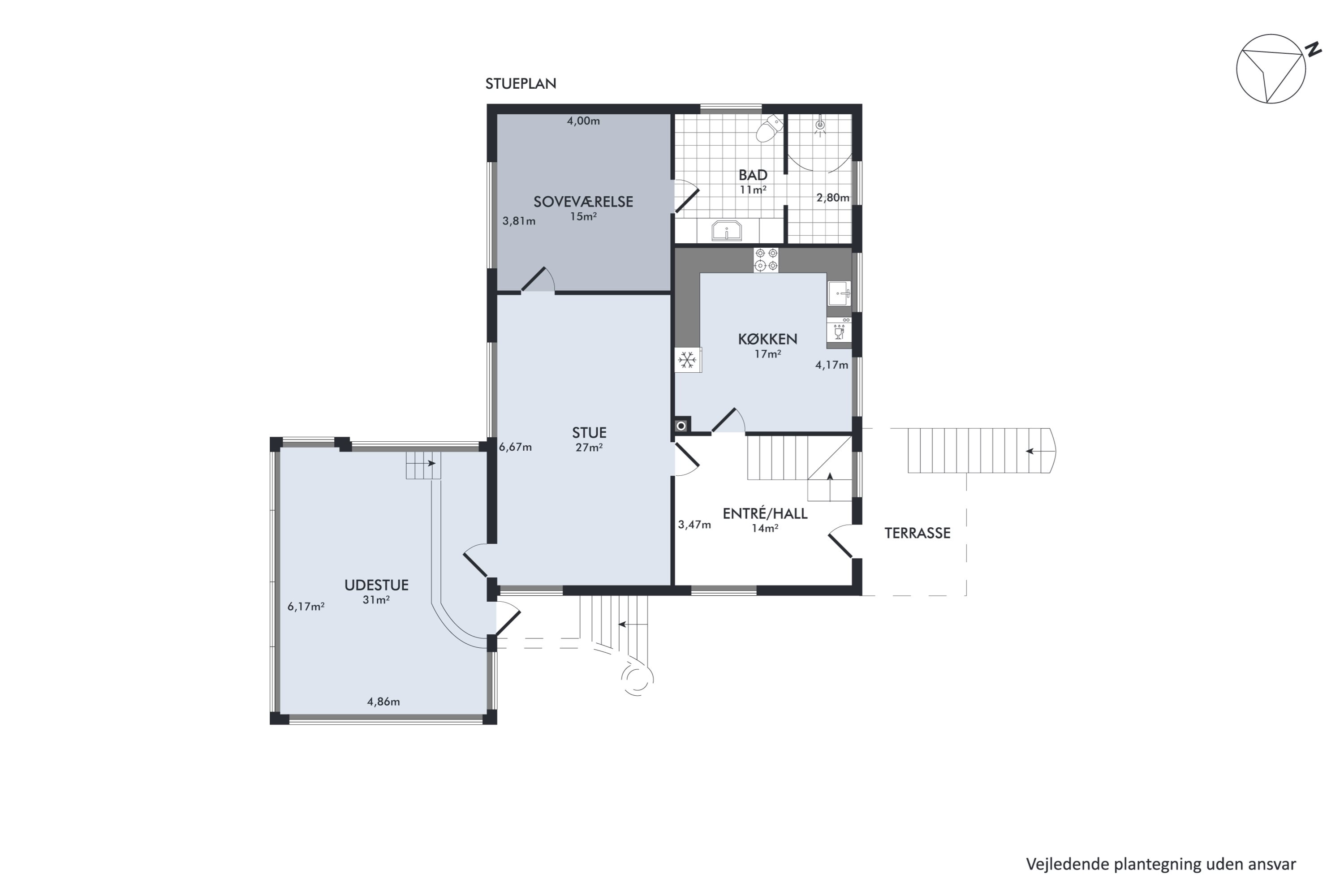 Plantegninger billede af Smedegade 12, Rårup, 7130 Juelsminde