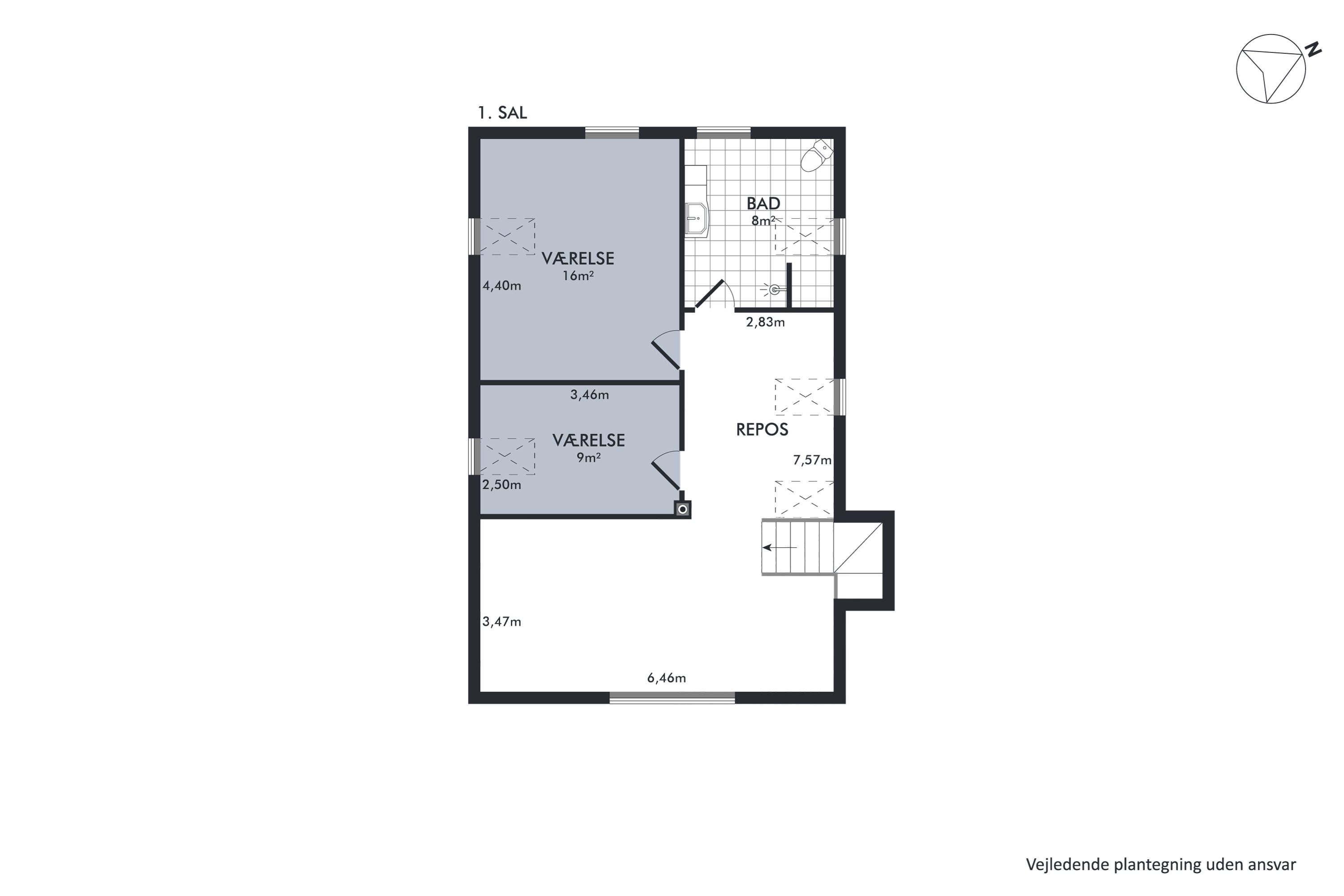 Plantegninger billede af Smedegade 12, Rårup, 7130 Juelsminde