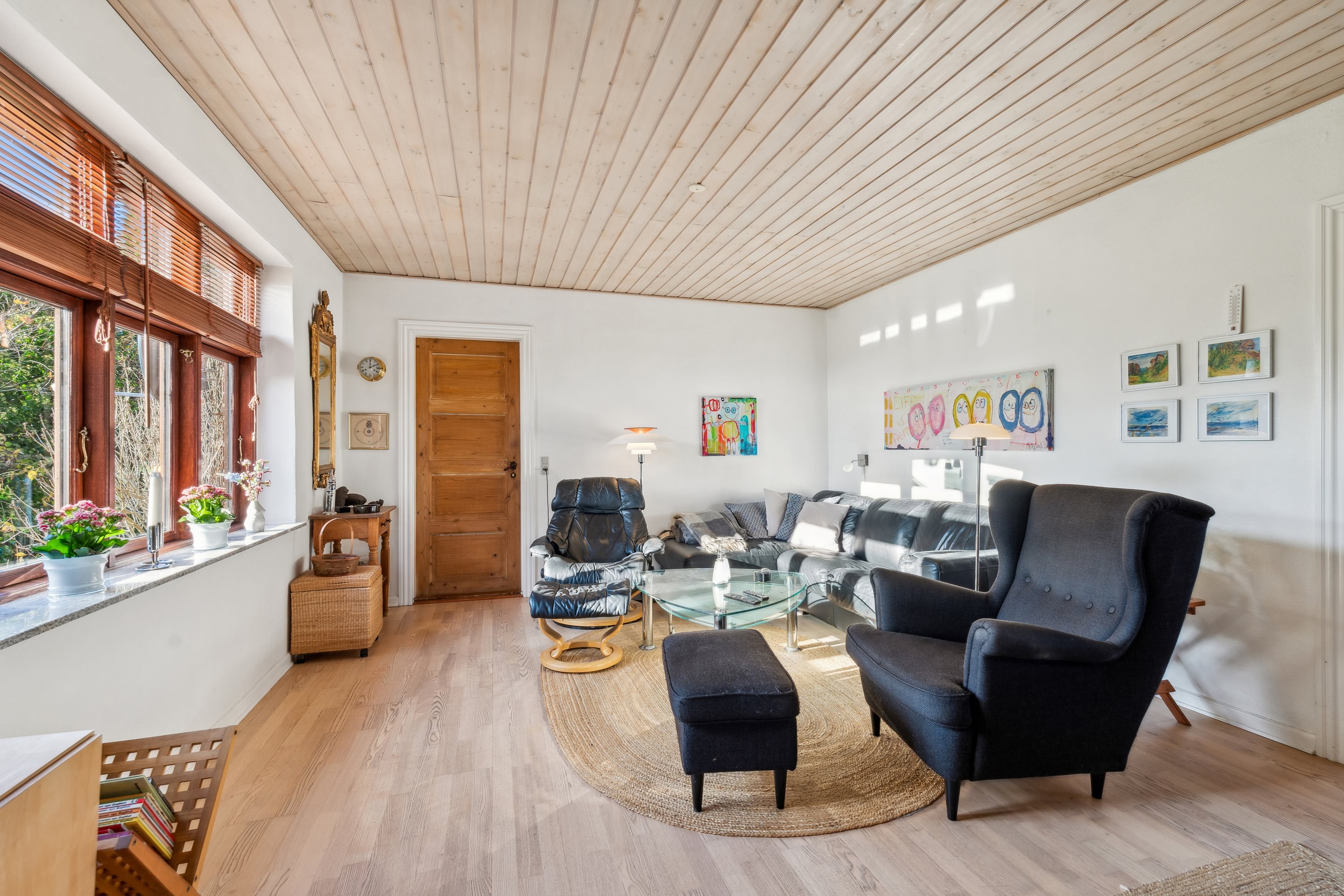 Fremhævet stue billede i fuldskærmstilstand. Billede af Smedegade 12, Rårup, 7130 Juelsminde